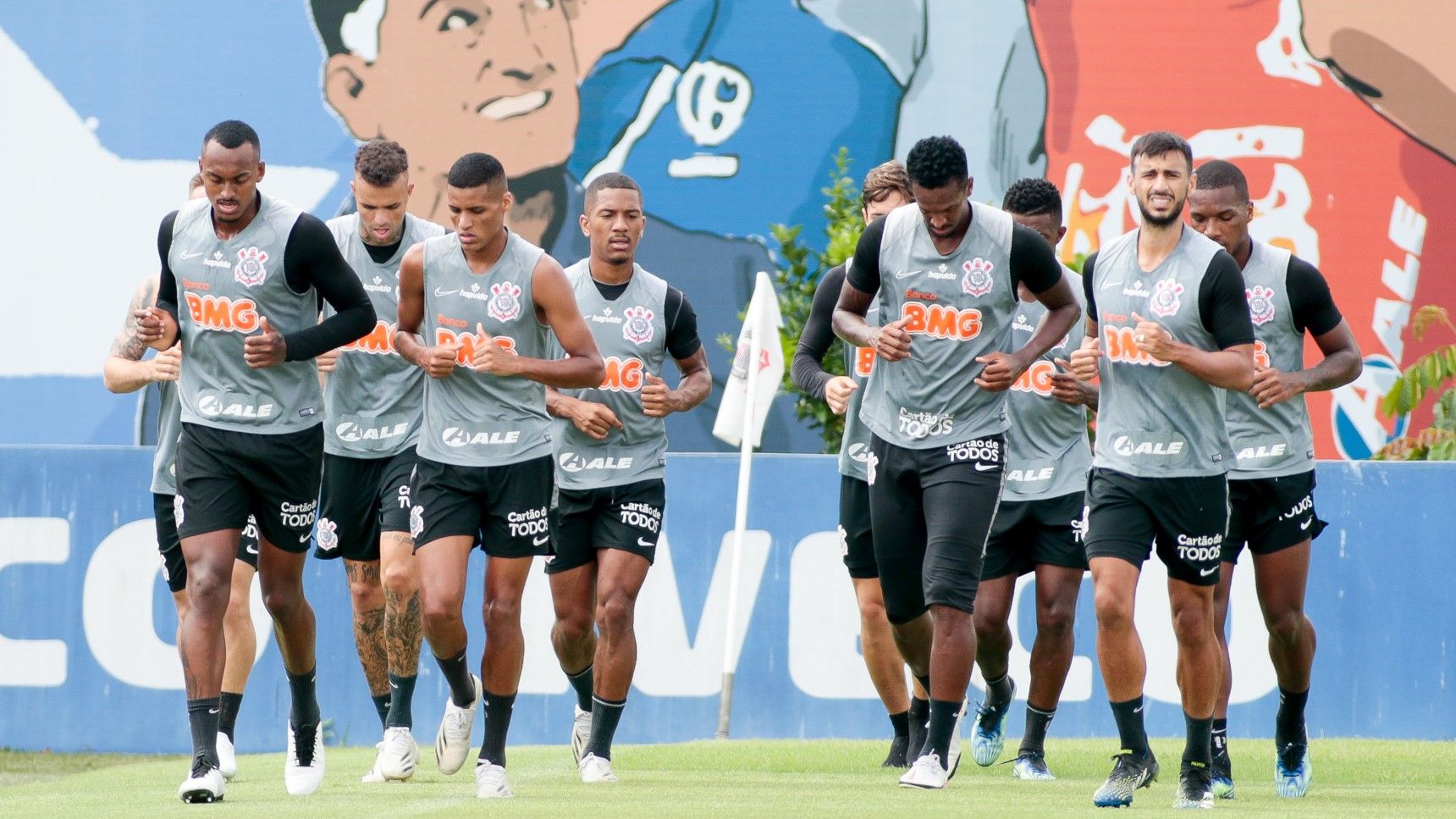 Elenco Corinthians Treino 2020