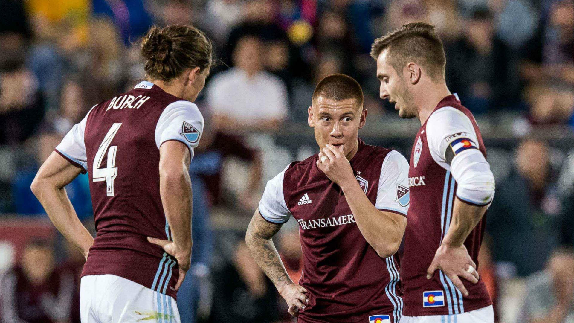 Marc Burch Dillon Serna Kevin Doyle Colorado Rapids