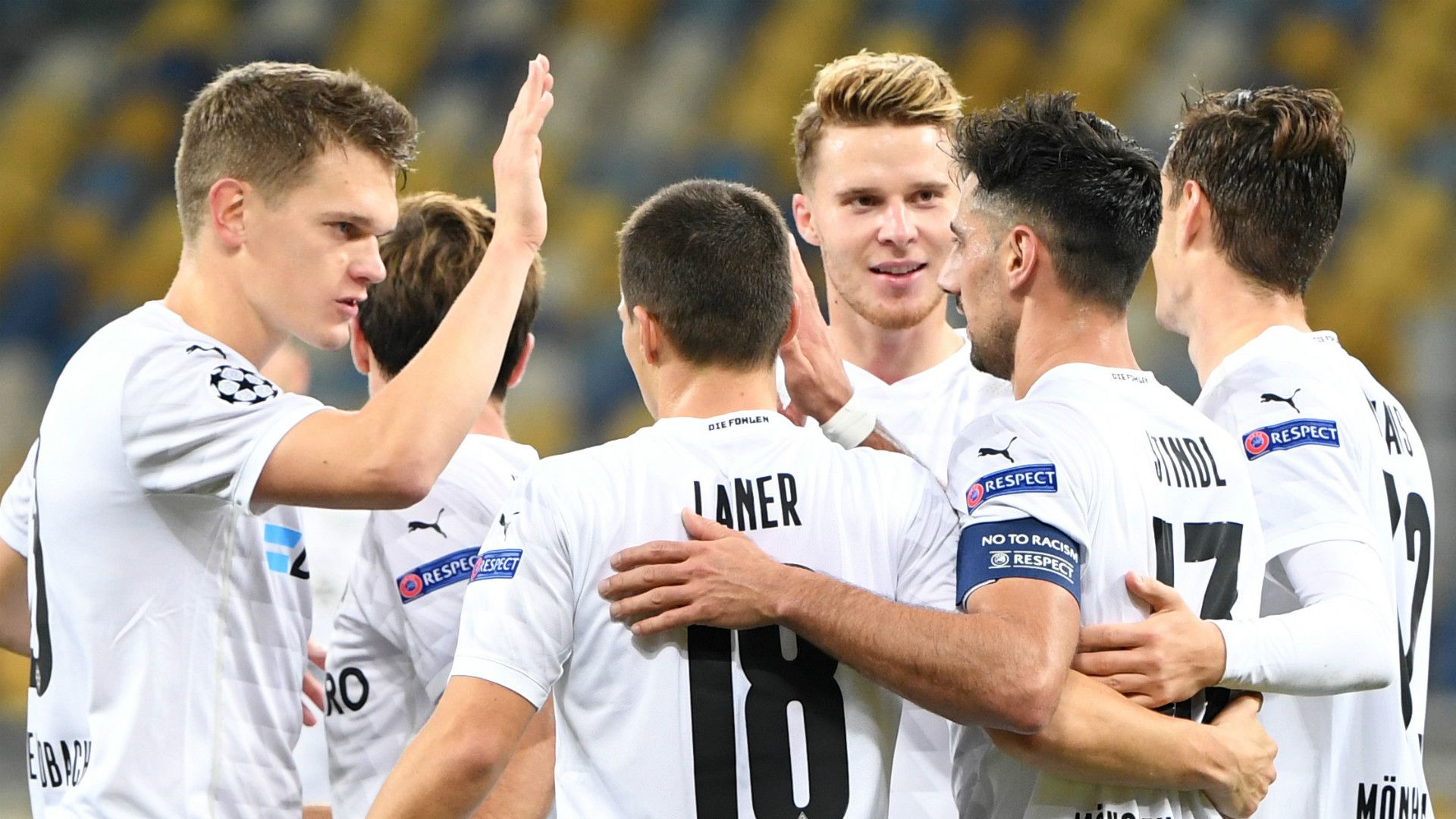 BORUSSIA MÜNCHENGLADBACH PLAYERS UEFA CHAMPIONS LEAGUE 03112020