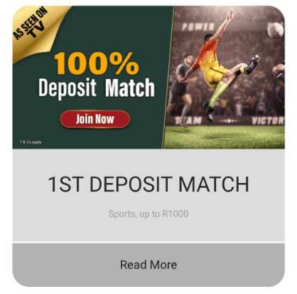 gbets 1st deposit match offer screenshot