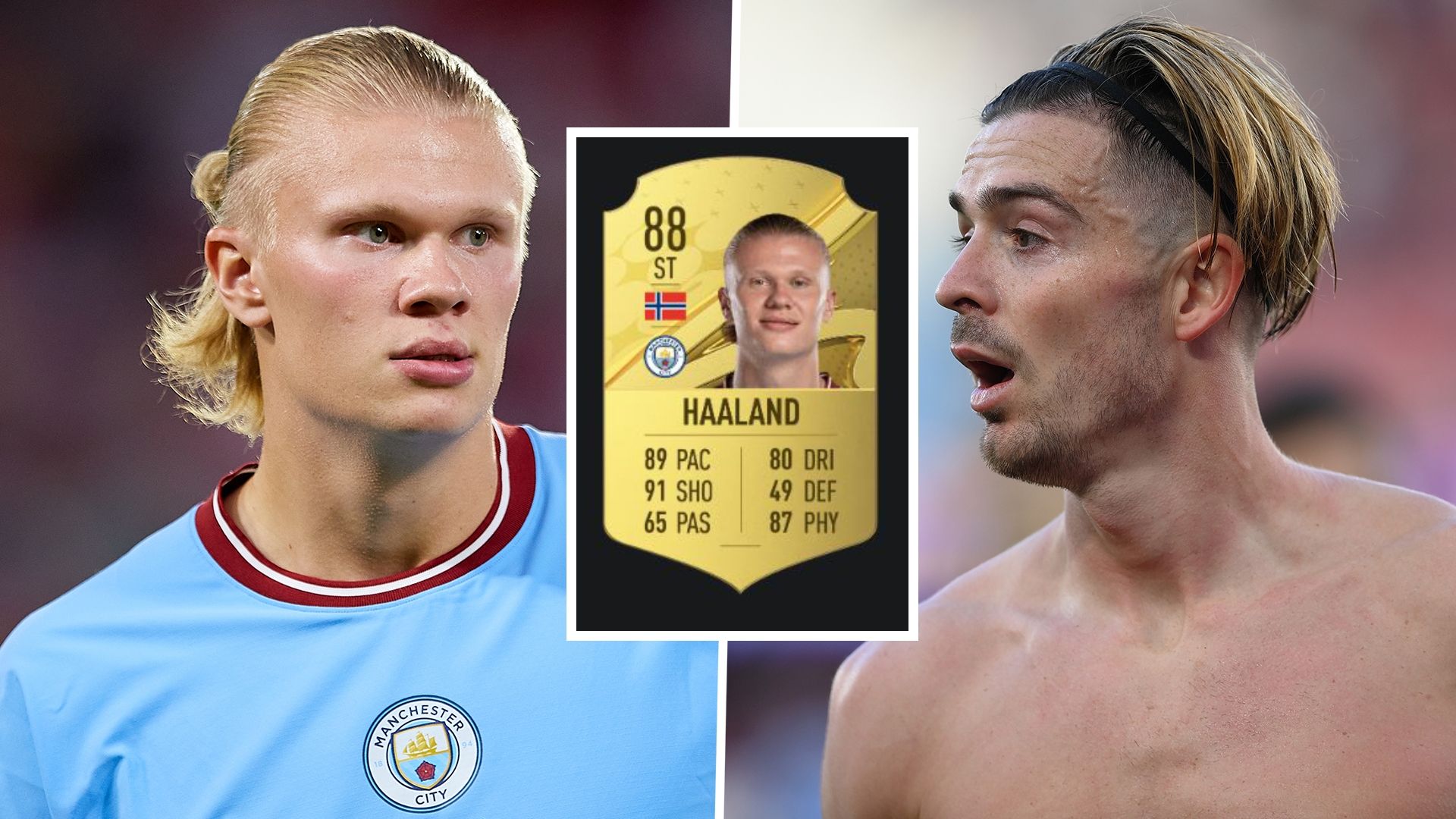 Erling Haaland Jack Grealish Man City FIFA 23