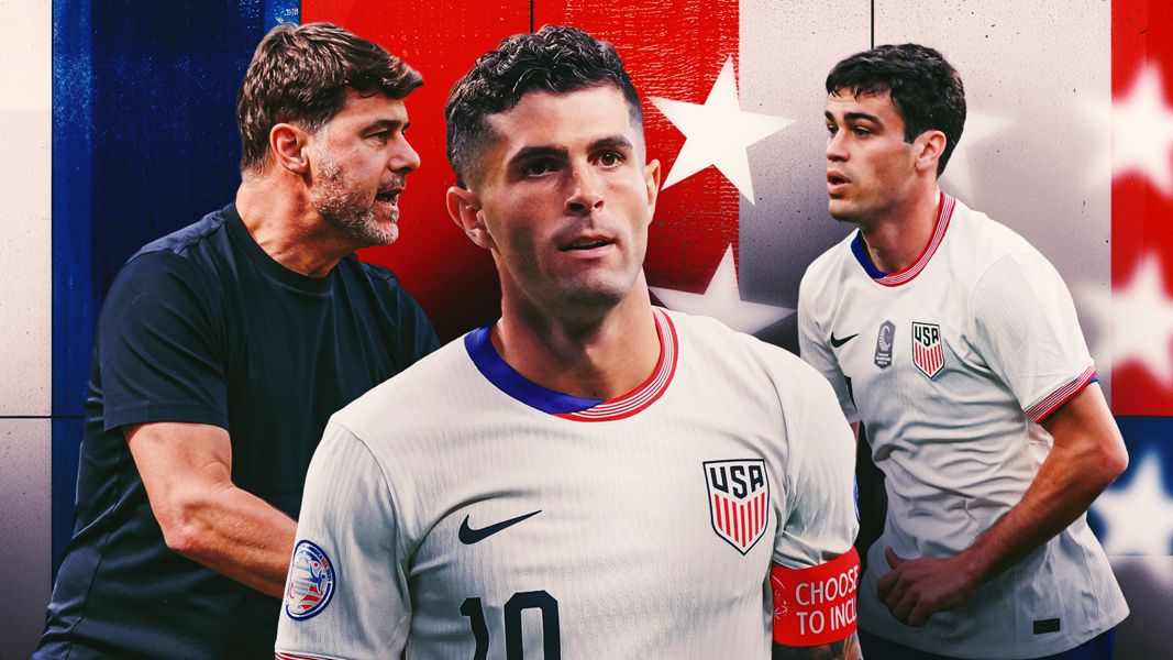 Mauricio Pochettino, Christian Pulisic, Gio Reyna HIC
