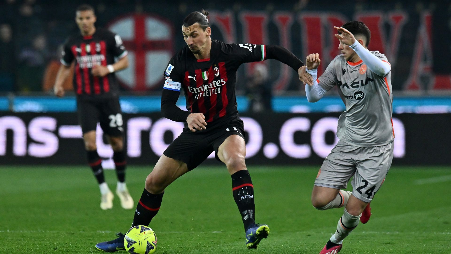 Zlatan Ibrahimovic Udinese Milan Serie A