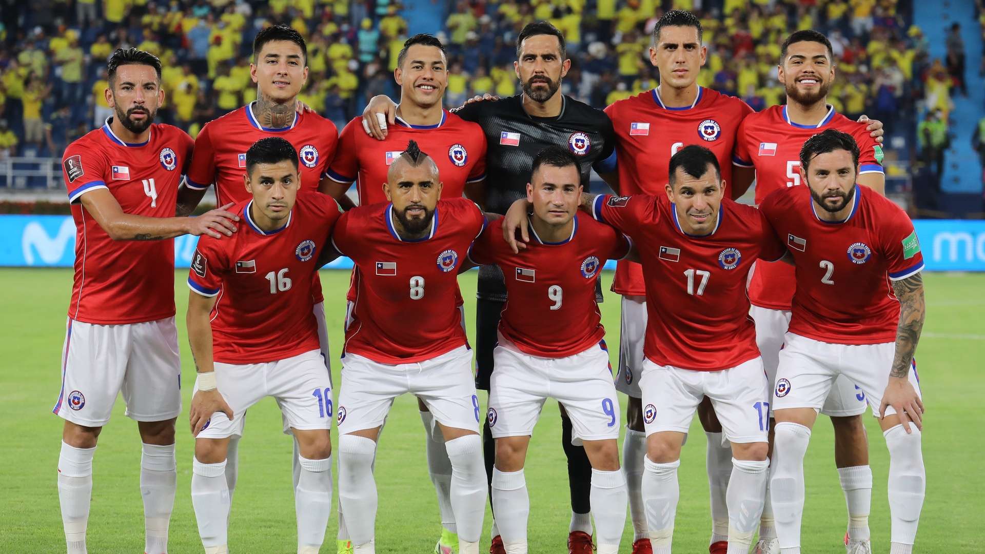 Chile vs. Colombia en Clasificatorias 2022