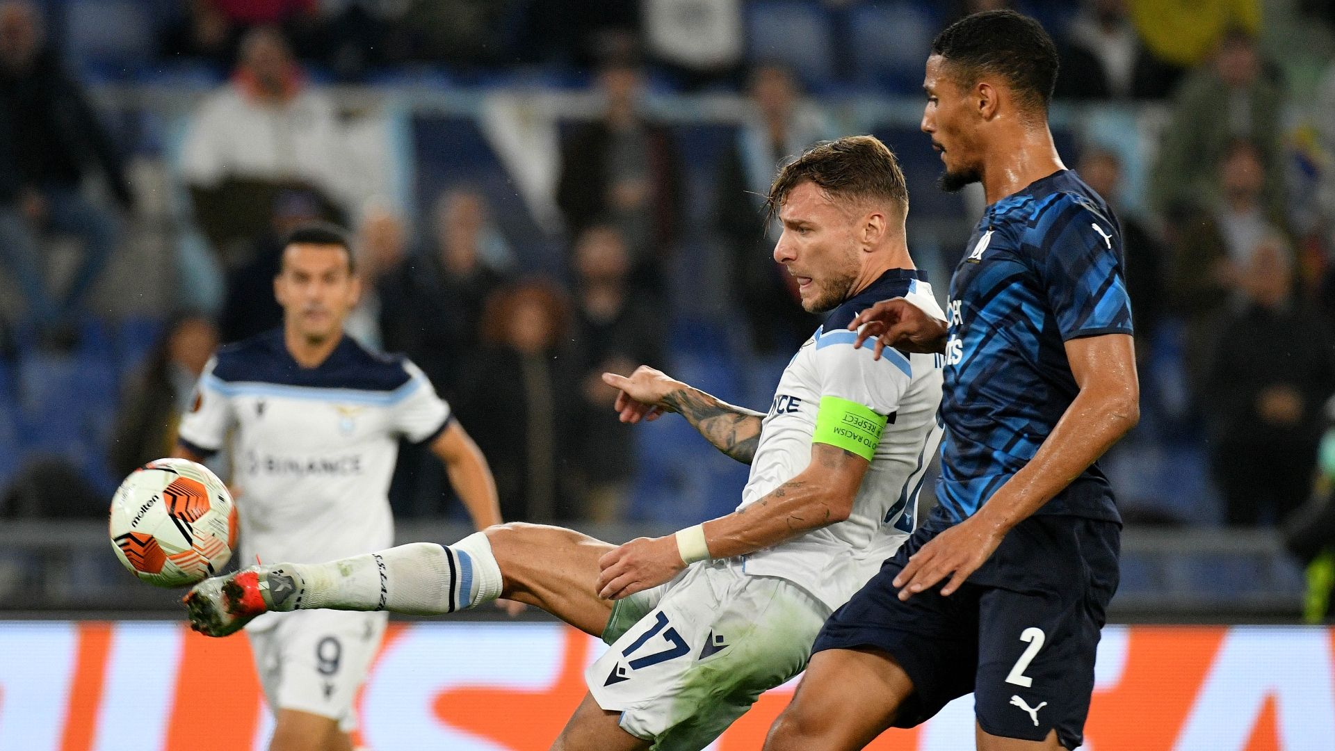 Immobile Lazio Marseille Europa Legue