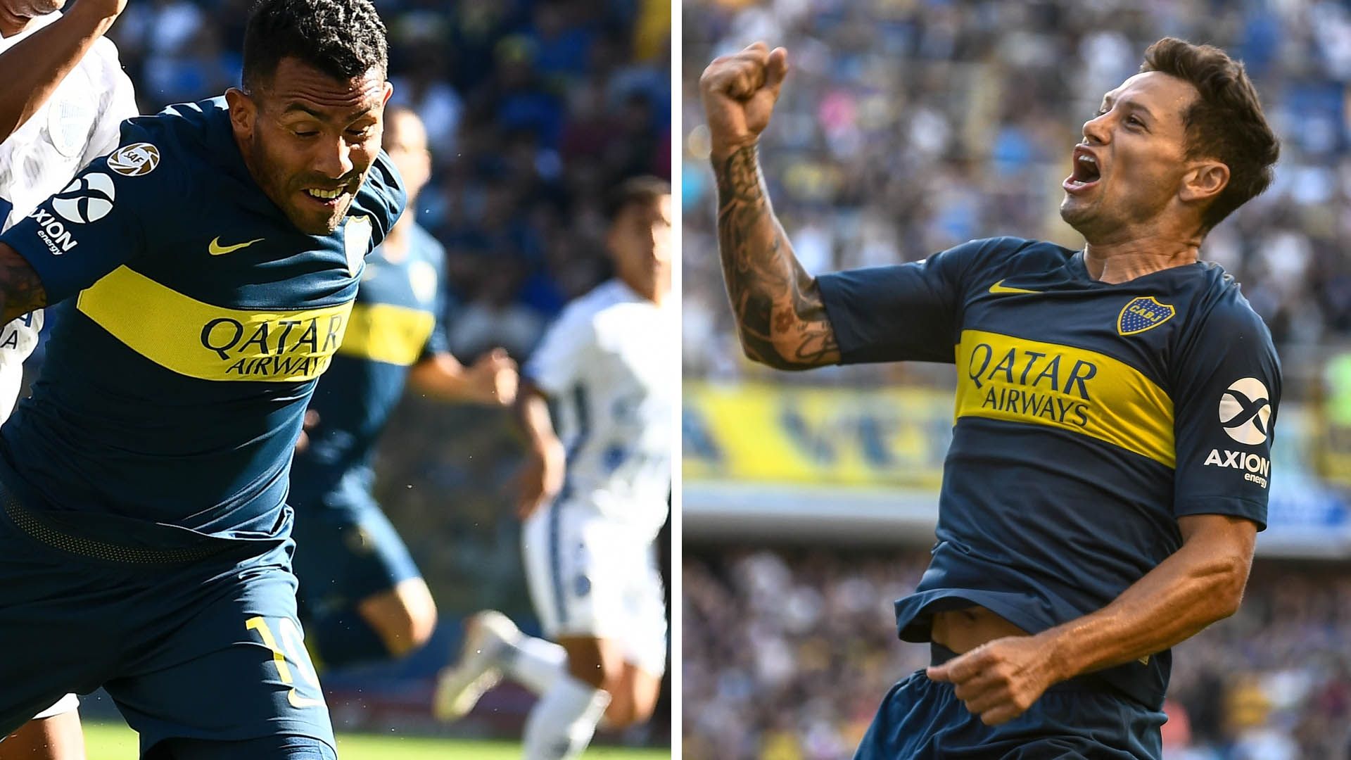 Carlos Tevez Mauro Zarate Boca Godoy Cruz Superliga argentina 030219