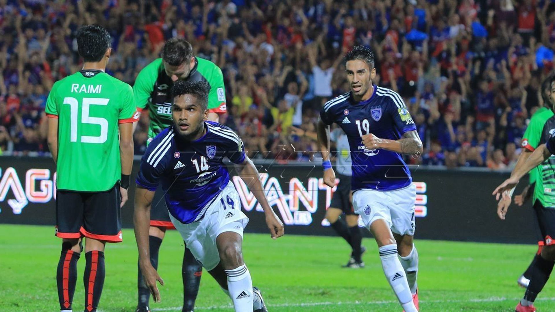 JDT vs Selangor MSL 2016