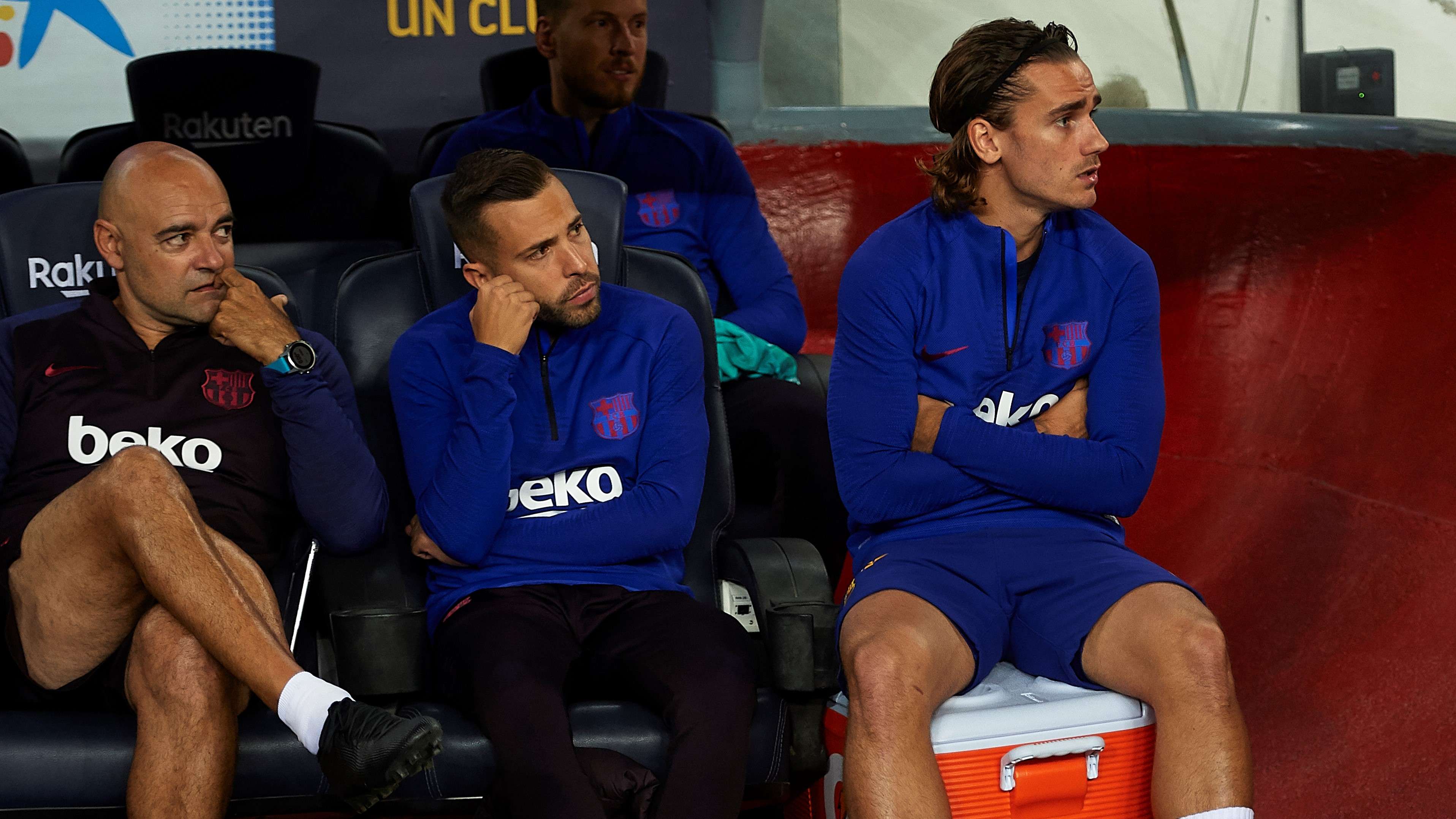 Jordi Alba Antoine Griezmann Barcelona Sevilla LaLiga 06102019