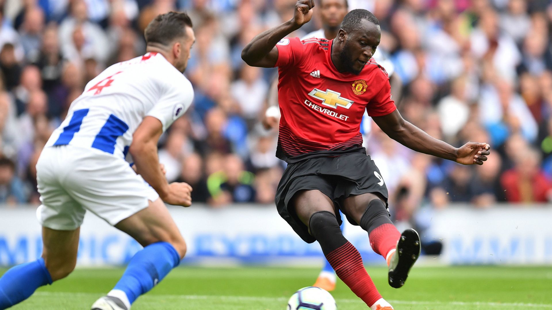 Manchester United Romelu Lukaku Brighton and Hove Albion 19082018