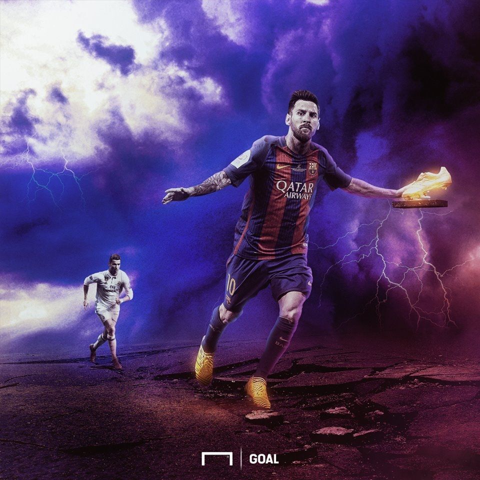 Lionel Messi Barcelona aranycipő golden shoe grafx