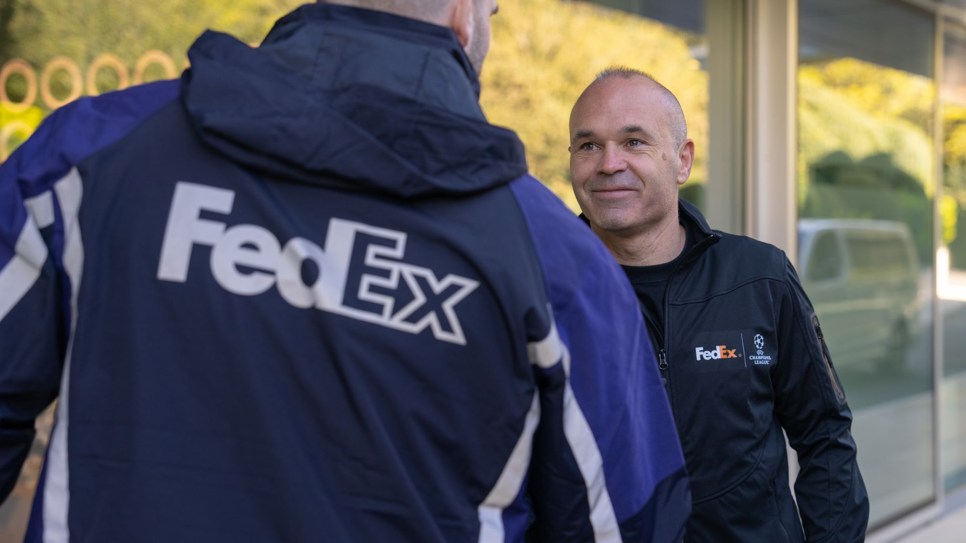 Andres Iniesta FedEX