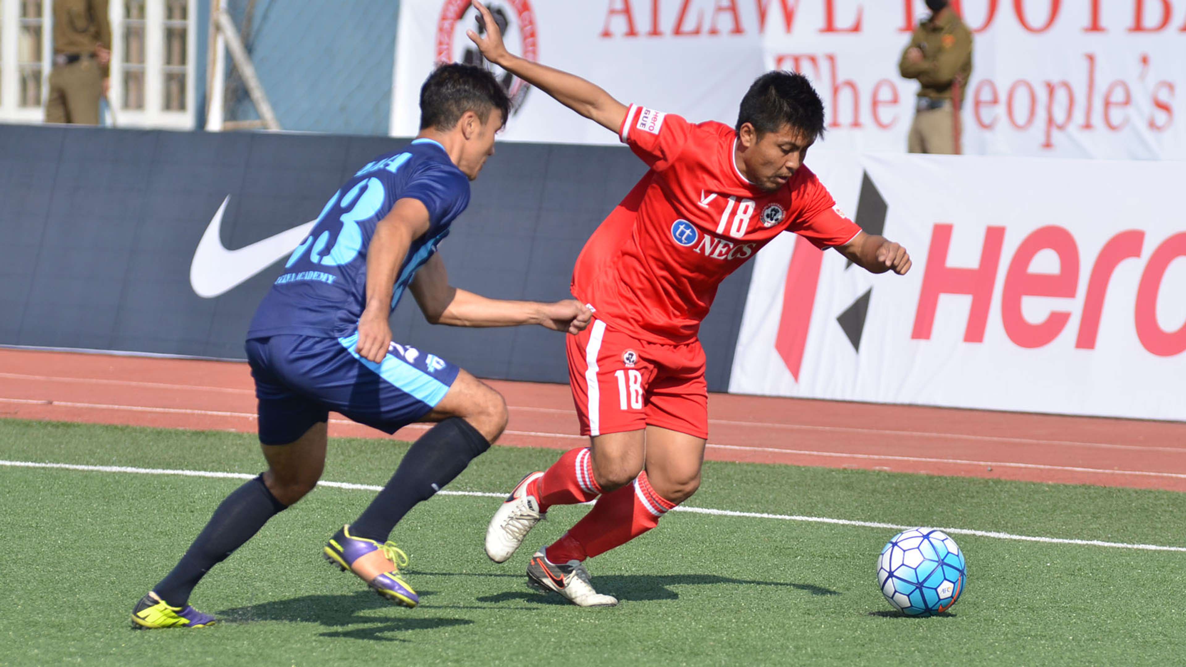 H Lalmuankima Aizawl FC Minerva Punjab FC I-League 2017
