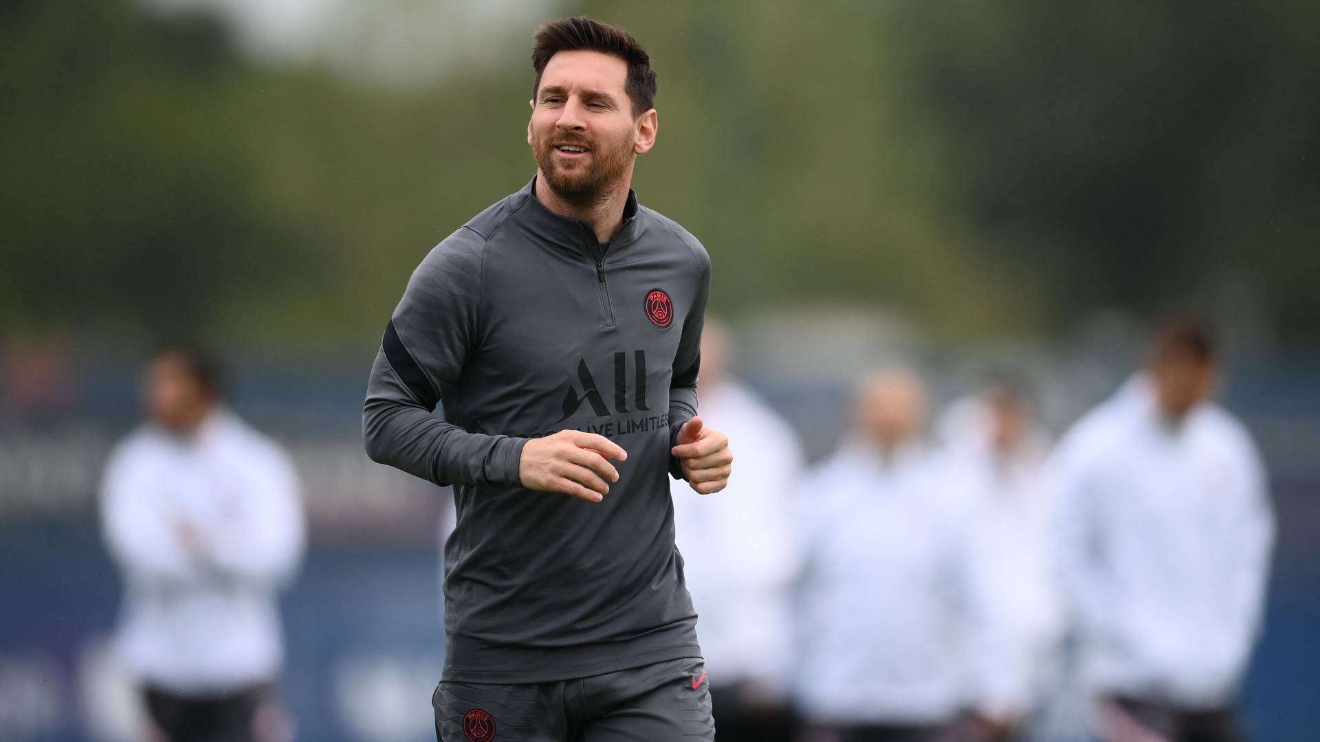 Lionel Messi PSG Training