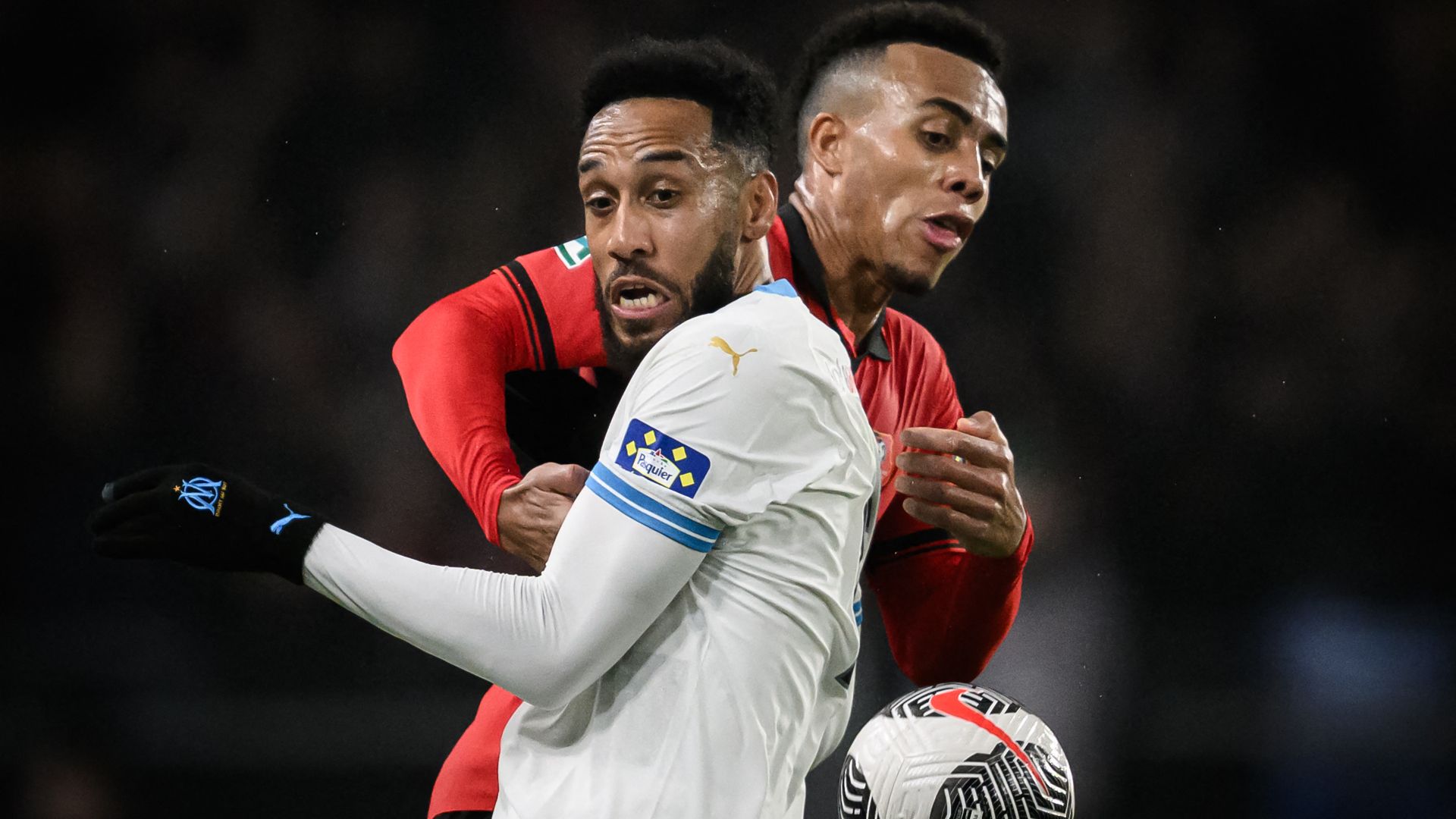 Pierre-Emerick Aubameyang Rennes Marseille Coupe de France 21012023