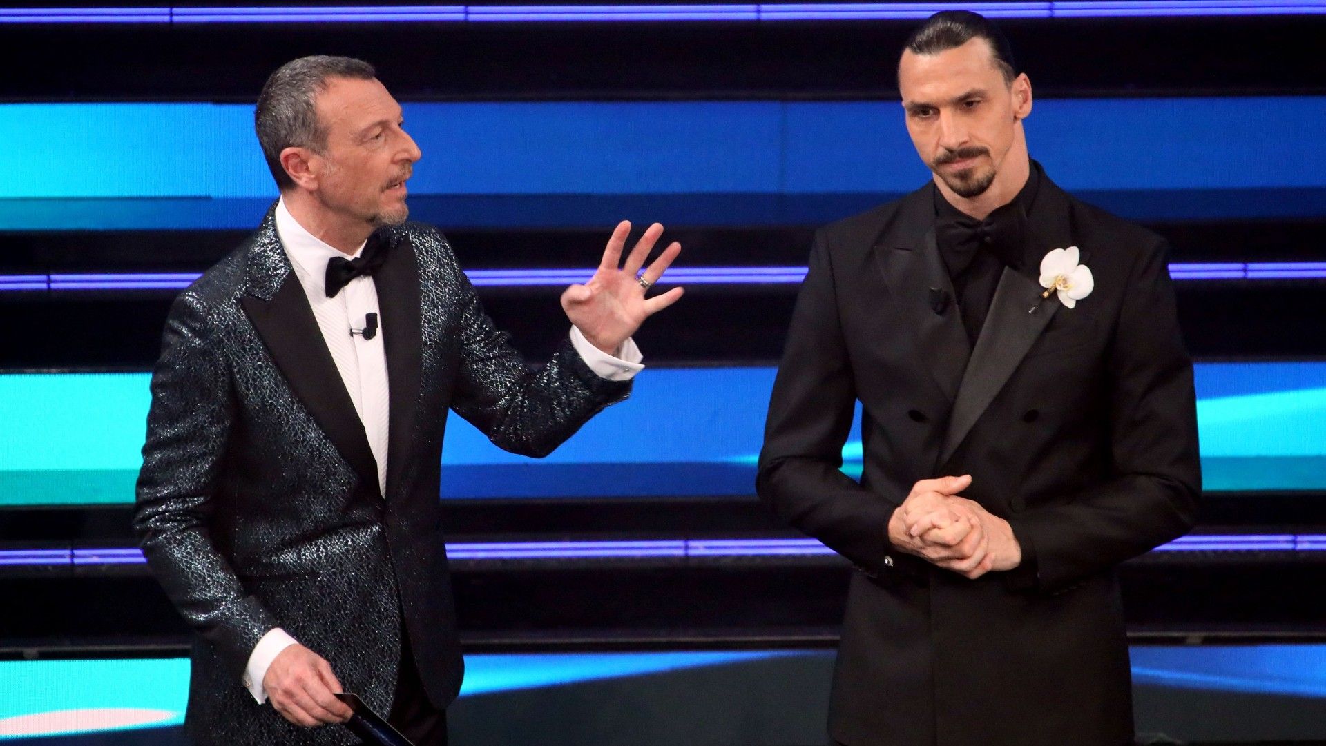 Zlatan Ibrahimovic Sanremo 2021