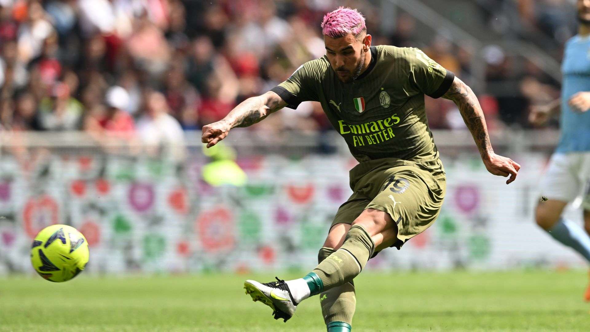 Theo Hernandez Milan Lazio Serie A