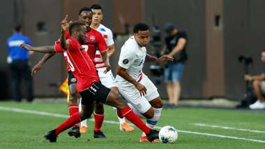 Kevin Molino Weston McKennie USA USMNT Trinidad and Tobago Gold Cup 2019
