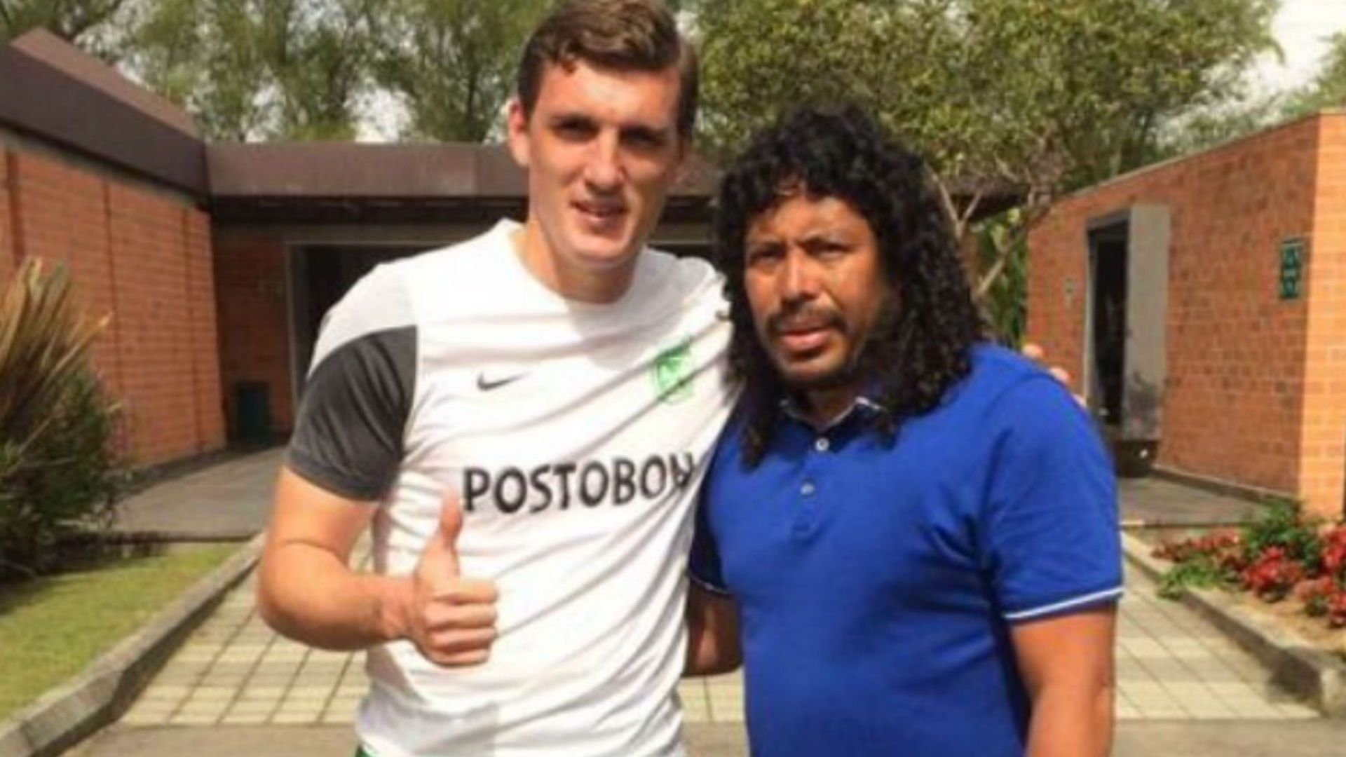 René Higuita y Franco Armani