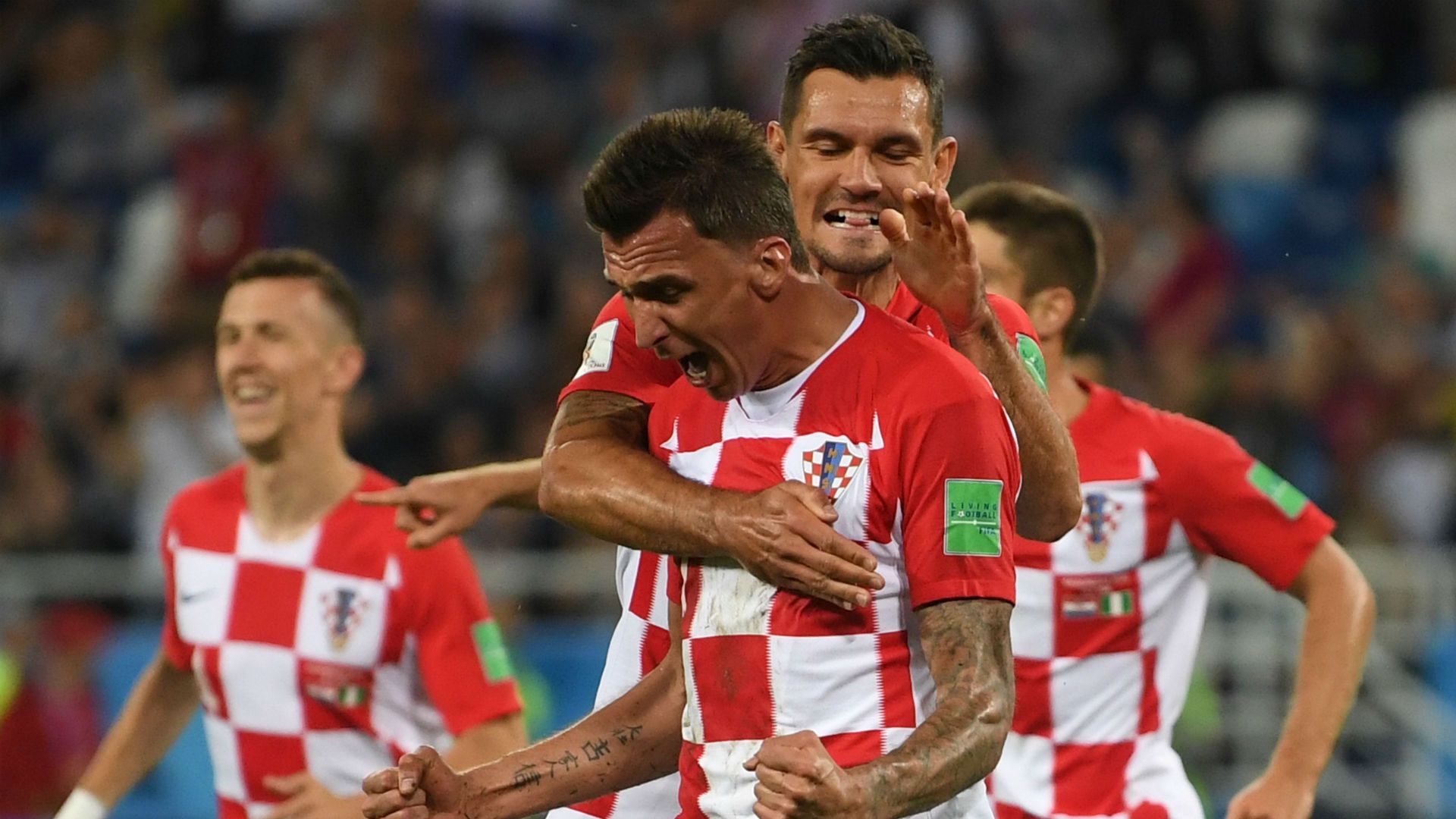 Mario Mandzukic Croatia Nigeria World Cup 2018