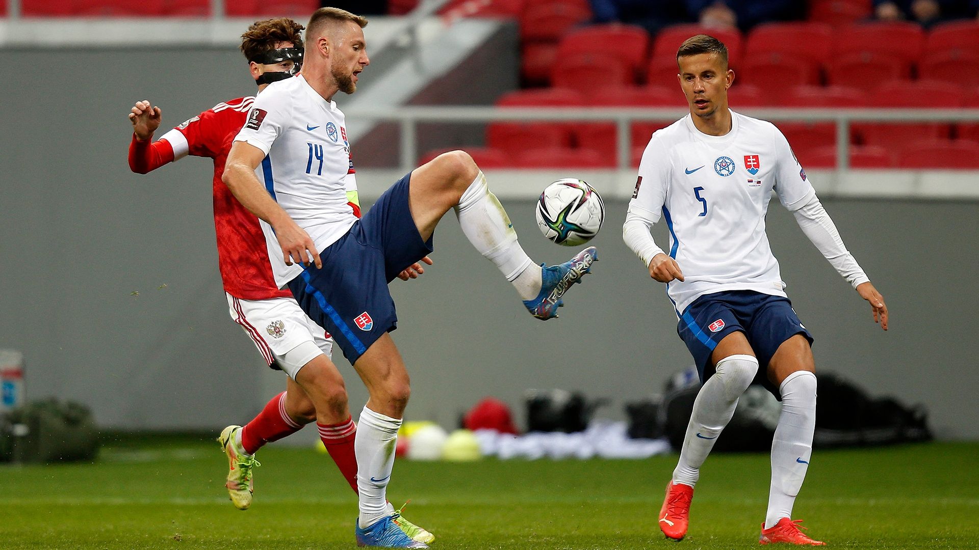 Milan Skriniar Slovakia Russia 2022 World Cup qualifiers