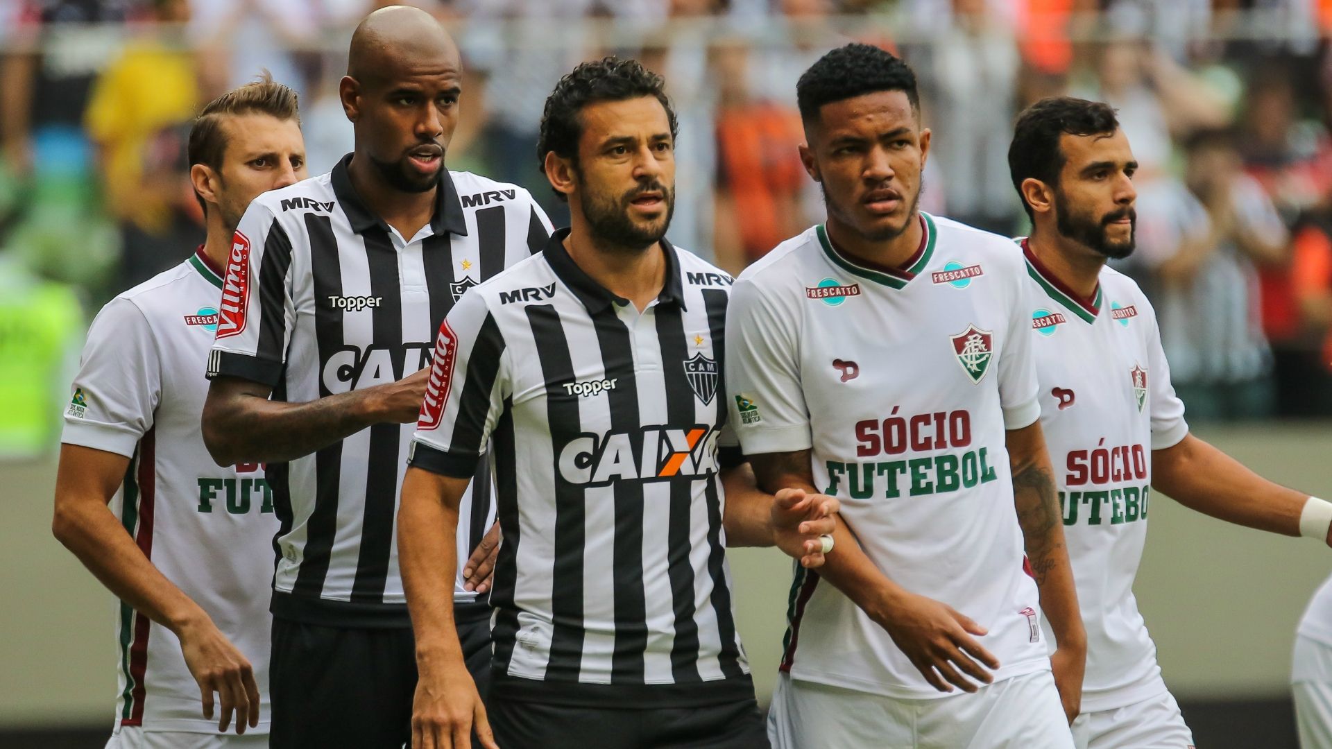 Felipe Santana Fred Atlético-MG Fluminense Campeonato Brasileiro 21052017
