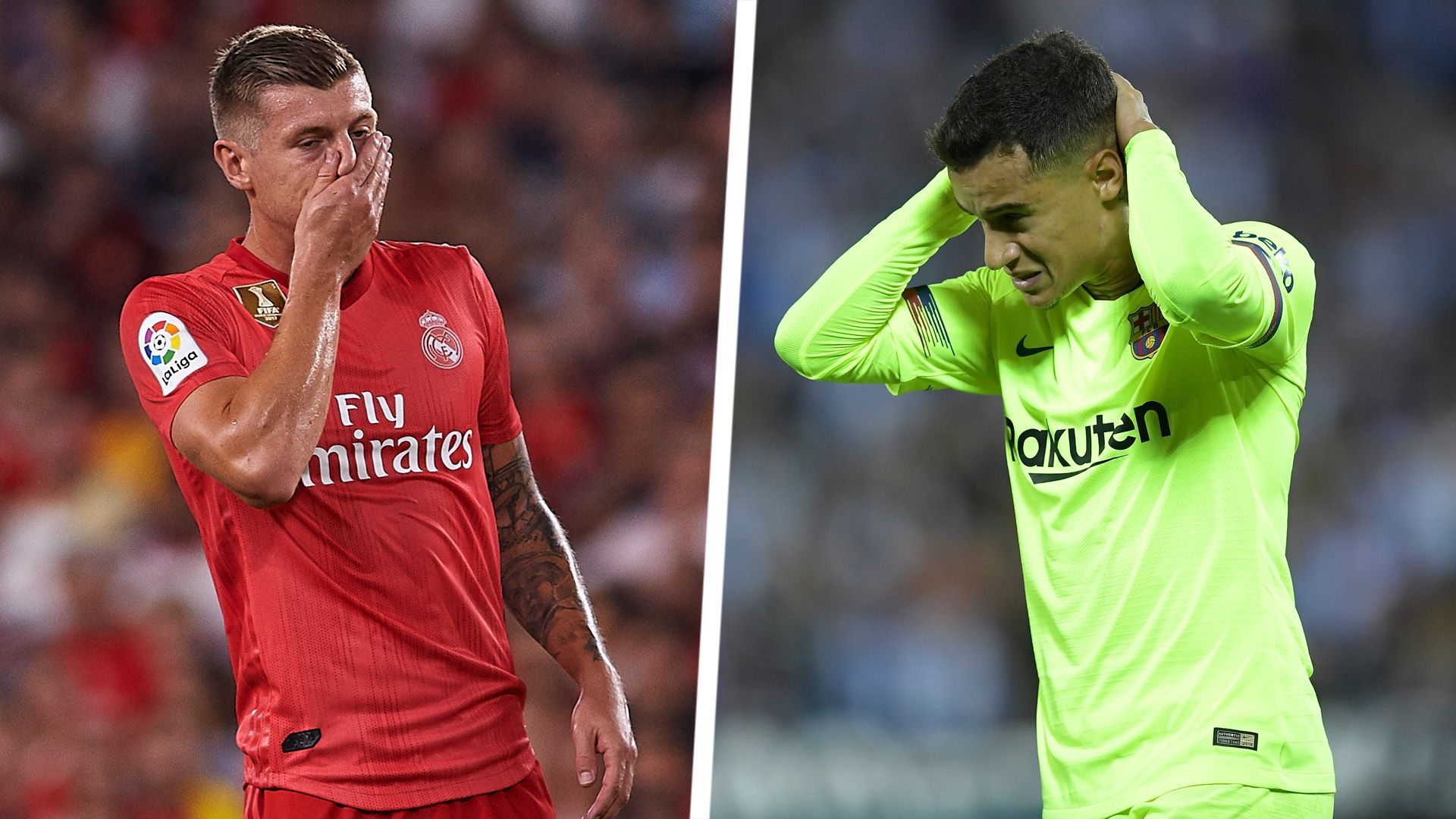 Toni Kroos Philippe Coutinho Real Madrid Barcelona