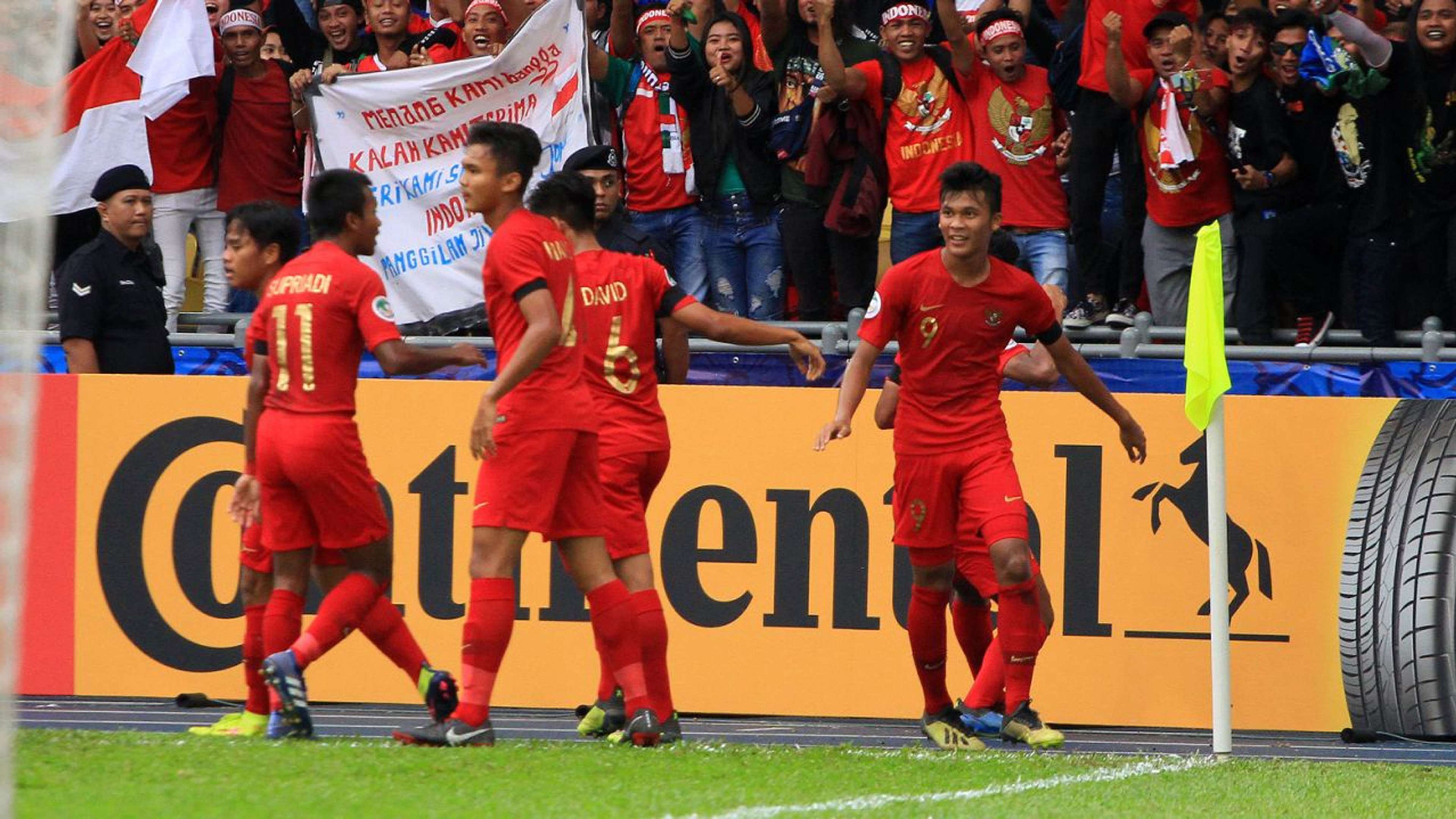 Selebrasi Sutan Zico Indonesia U-16 vs Australia U-16 AFC U-16
