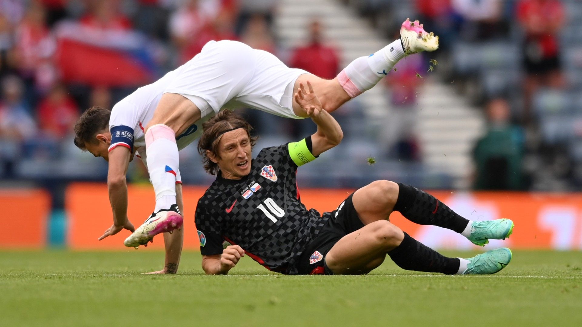 Luka Modric Croatia Czech Republic Euro 2020