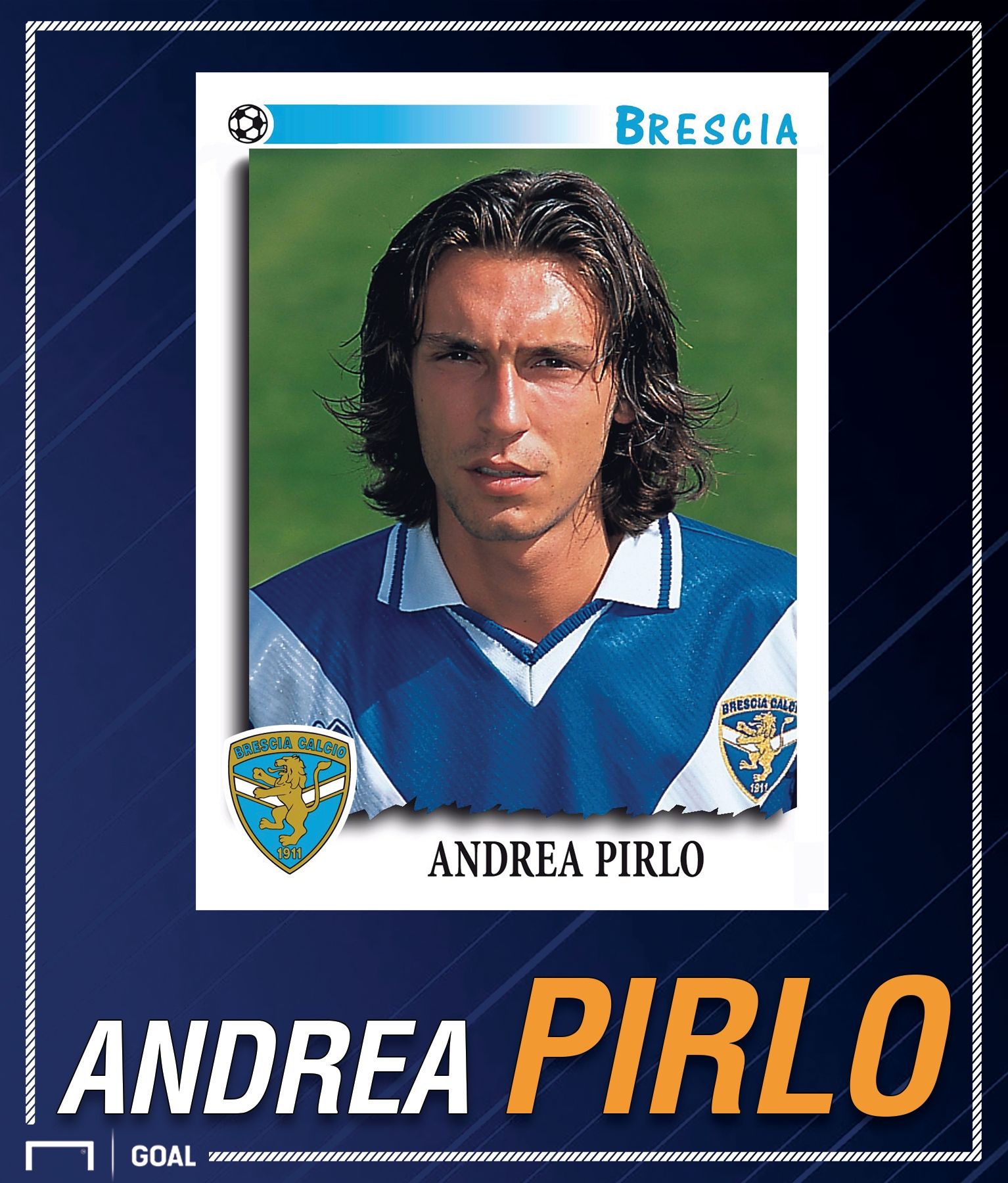 Andrea Pirlo Brescia card