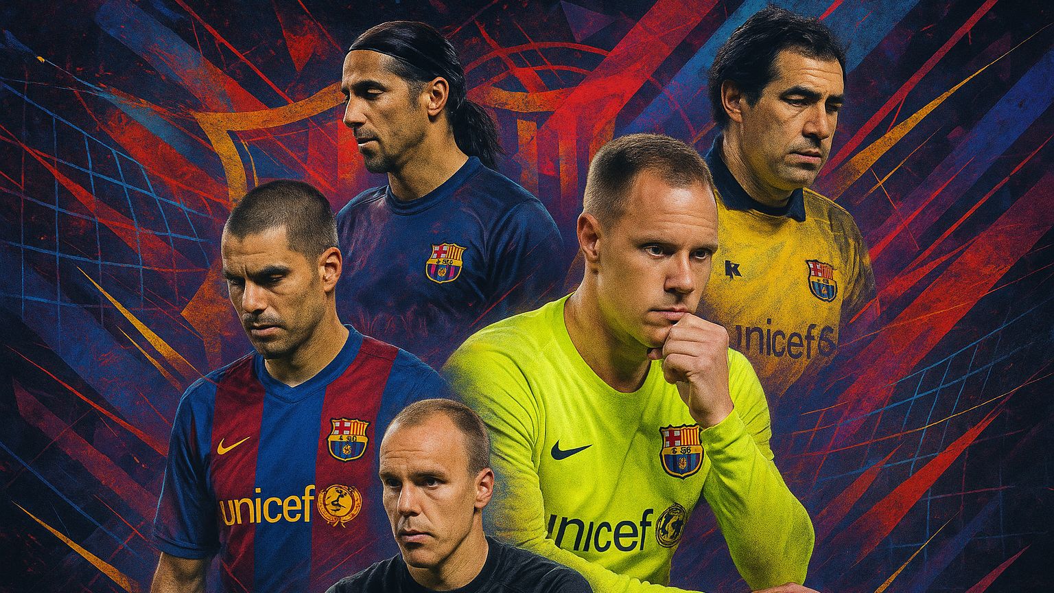 GOAL ONLY Barcelona keepers ai gfx