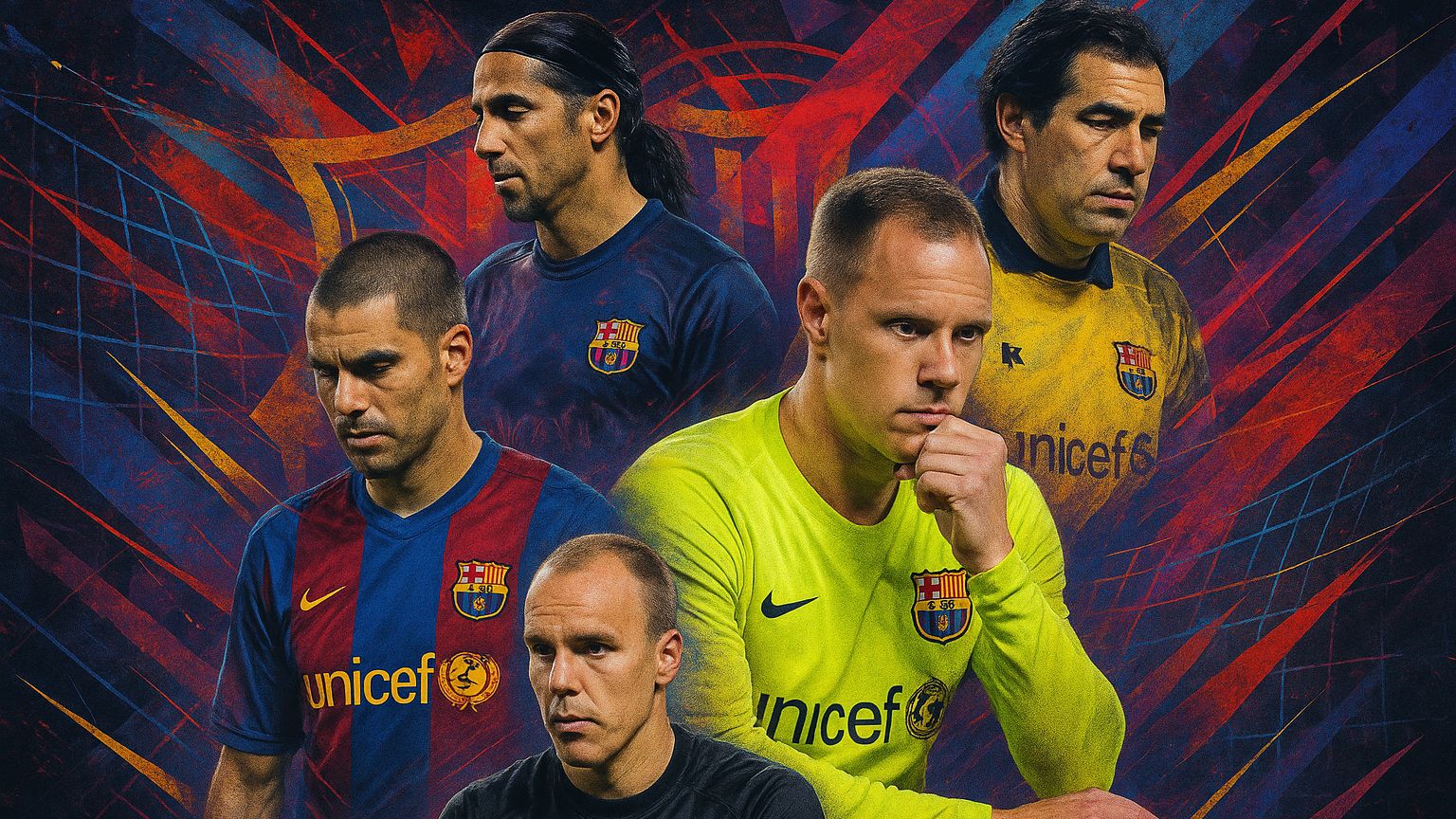 GOAL ONLY Barcelona keepers ai gfx
