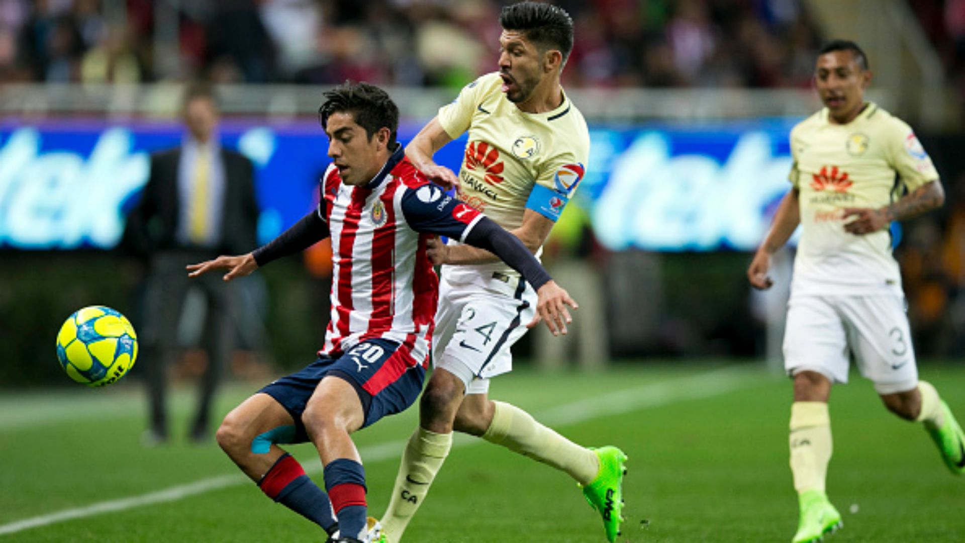Oribe Peralta Rodolfo Pizarro Chivas América Liga MX México 18022017