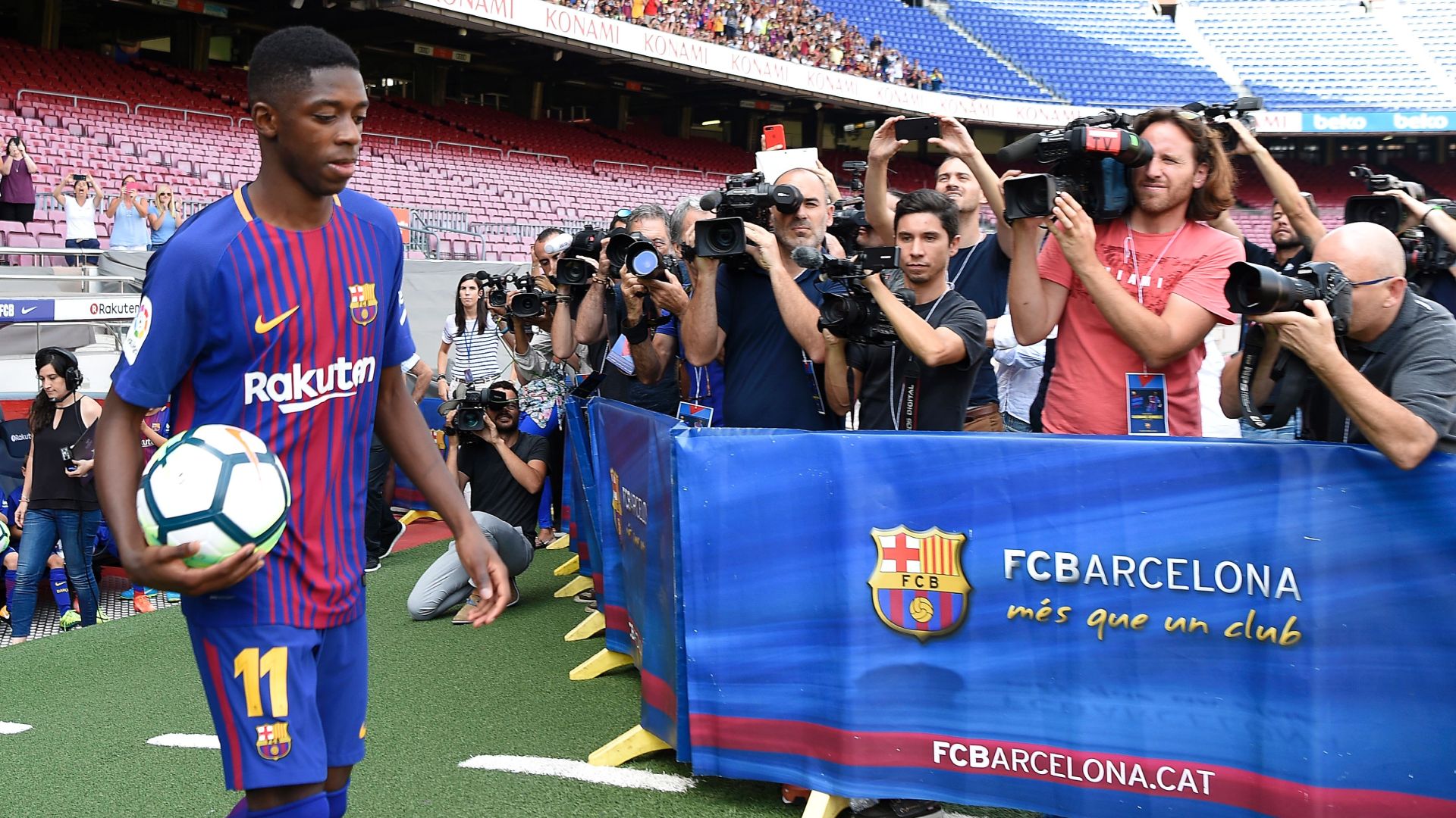 Ousmane Dembélé transfert FC Barcelone 105 M€
