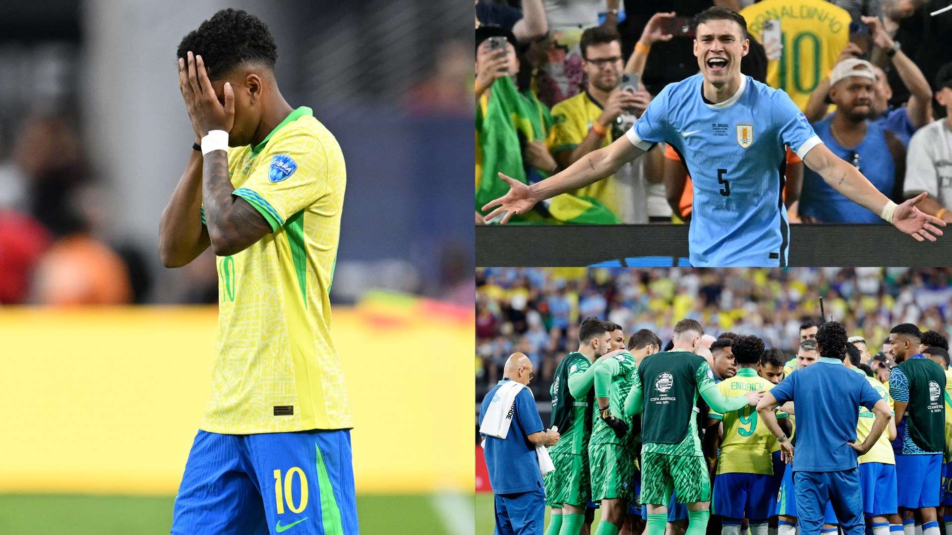 Brazil player ratings vs Uruguay: Disaster for Rodrygo and co. as