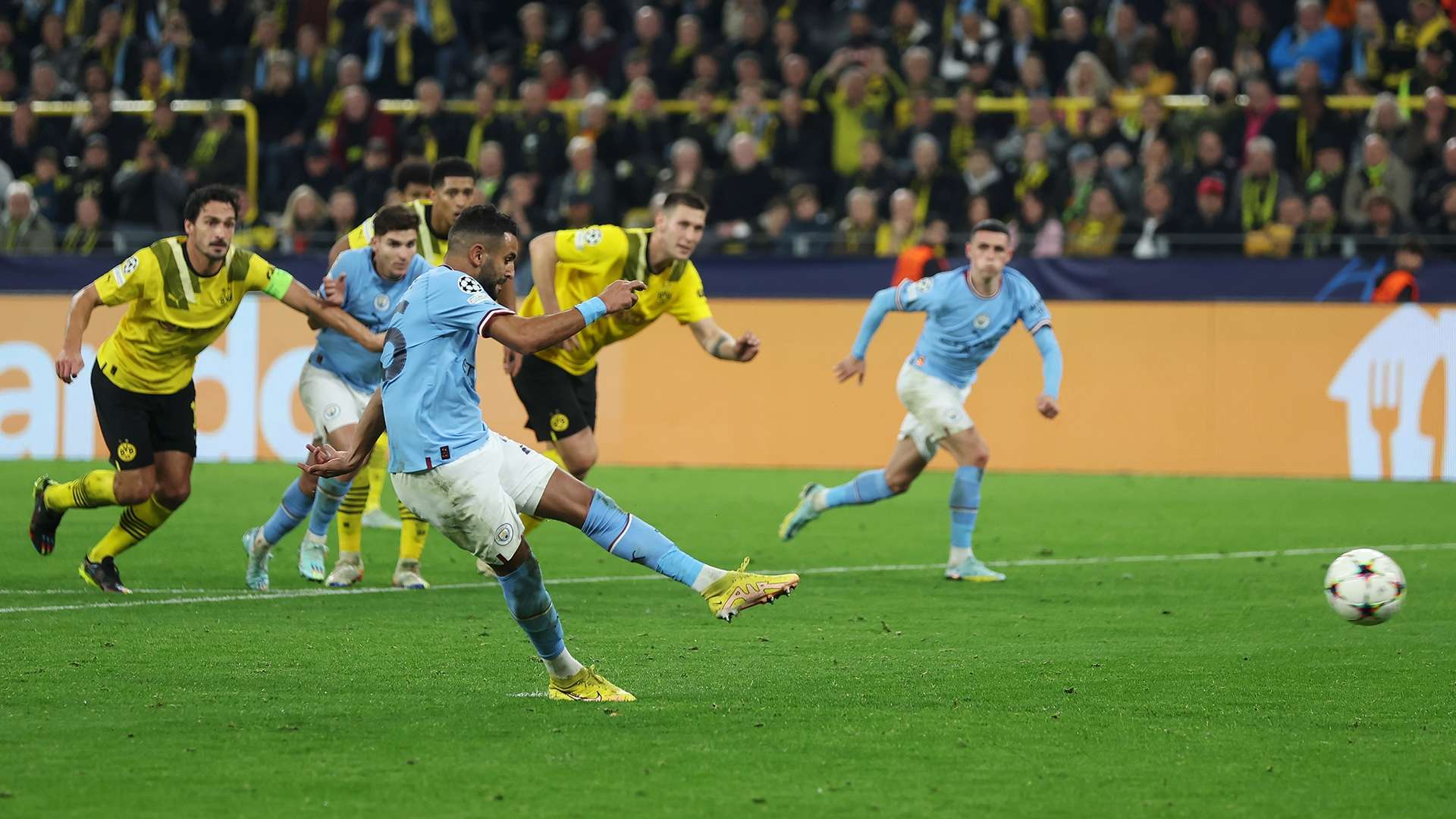 Riyad Mahrez Manchester City Dortmund 2022-23