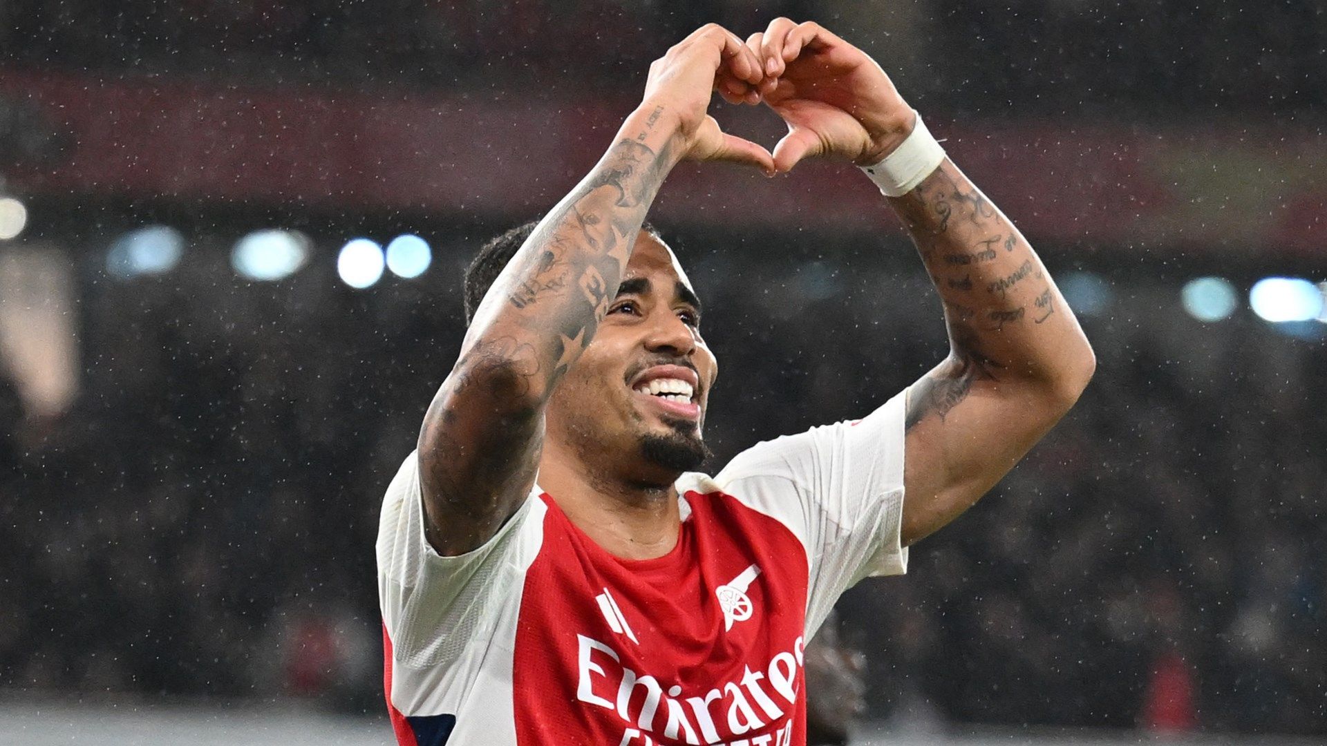 Gabriel Jesus Arsenal Crystal Palace 2024-25