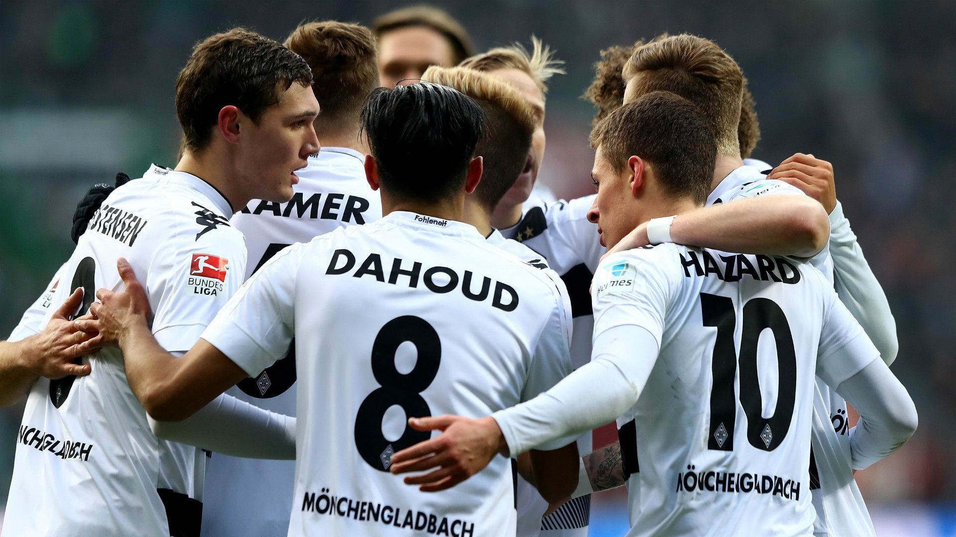 BORUSSIA MÖNCHENGLADBACH PLAYERS GERMAN BUNDESLIGA 11022017