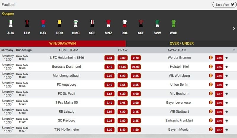 Dafabet Soccer Betting