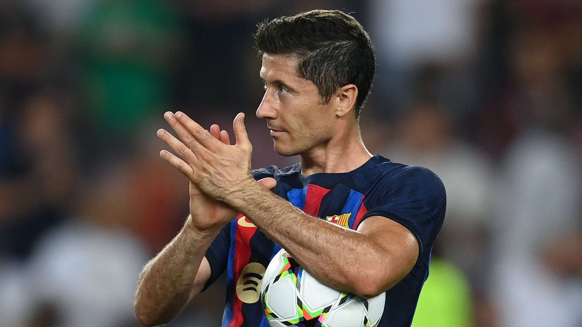 Robert Lewandowski Barcelona Champions League 2022-23