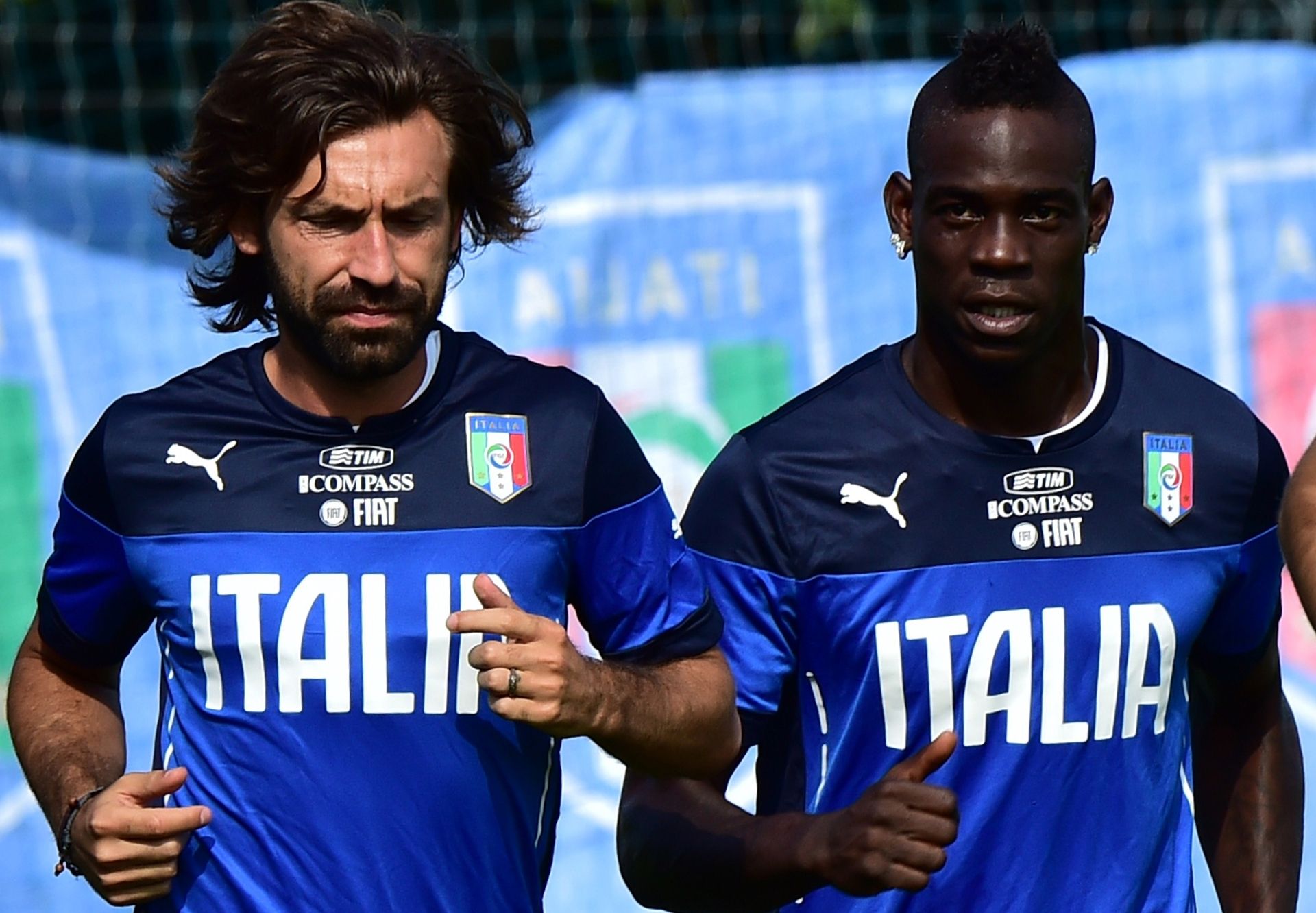 Pirlo Balotelli Italy