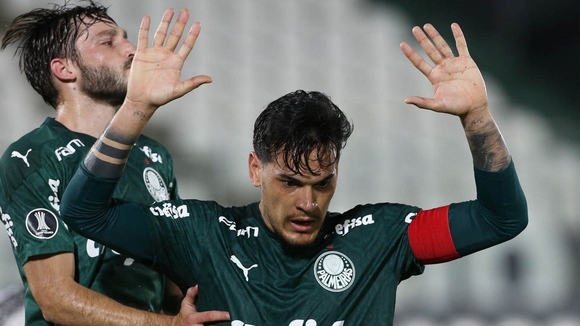 Gustavo Gomez Palmeiras Libertad Libertadores 08 12 2020