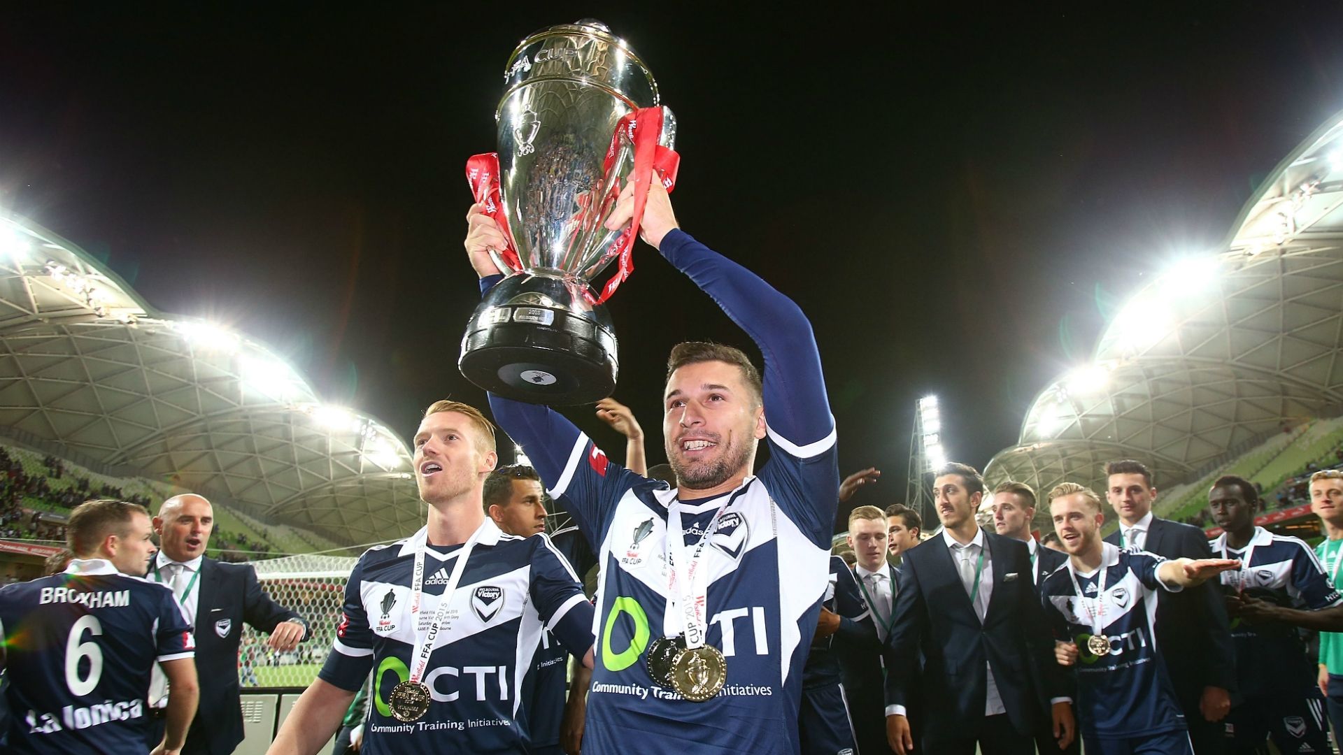 Kosta Barbarouses Melbourne Victory v Perth Glory FFA Cup 07112015