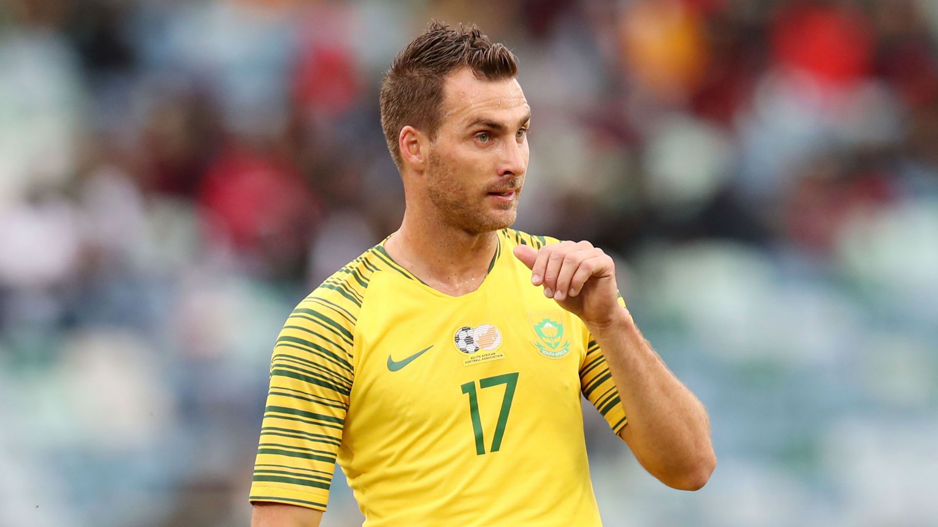 Bradley Grobler Bafana Bafana v Libya, September 2018