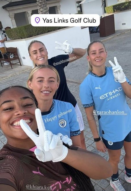 Chloe Kelly Abu Dhabi Man City 2025