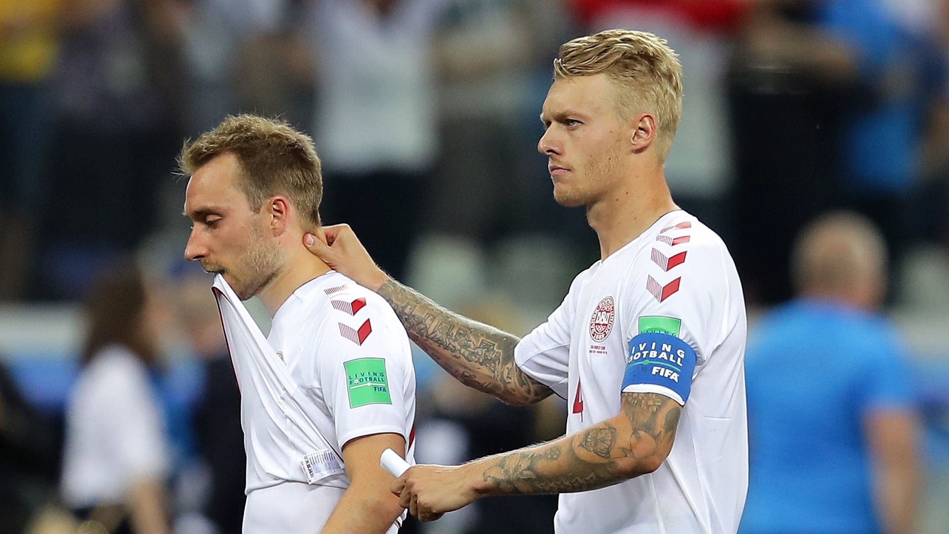 Simon Kjaer Christian Eriksen Denmark