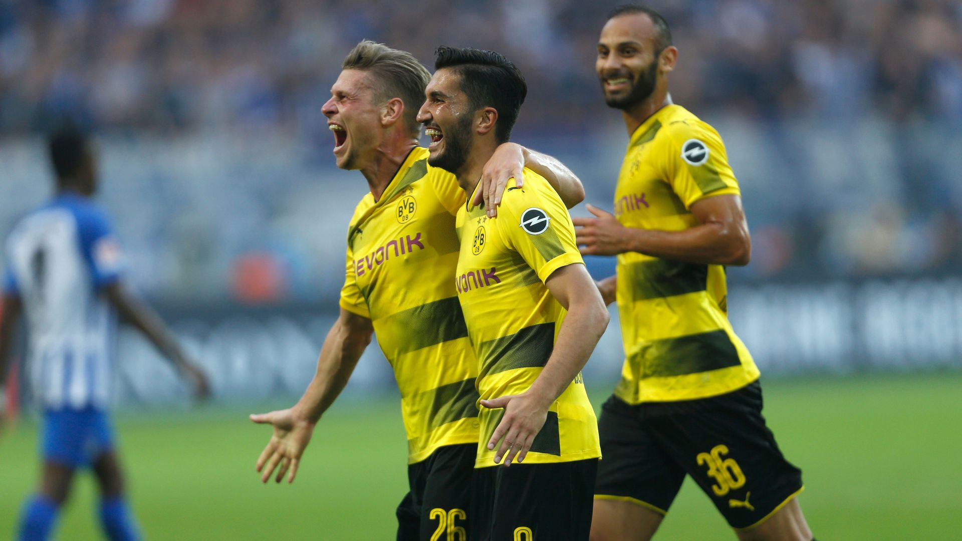 Nuri Sahin Borussia Dortmund Hertha Berlin Bundesliga 08262017