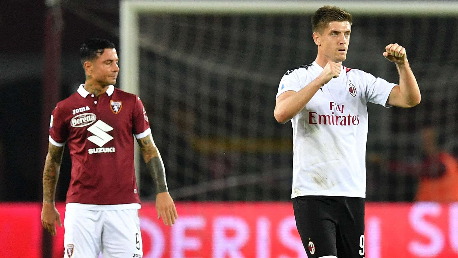 Piatek Torino Milan Serie A