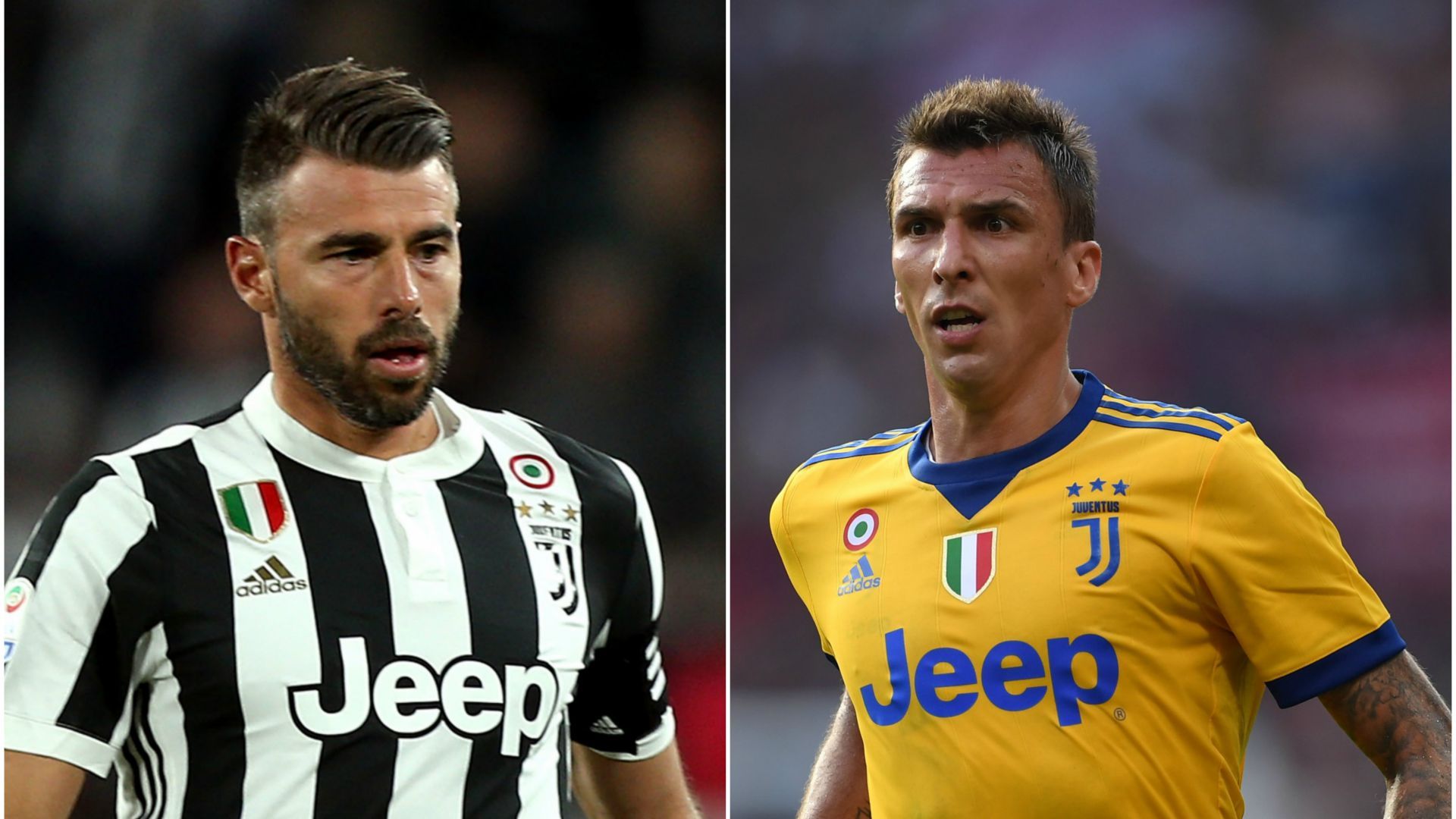 Barzagli, Mandzukic - Juventus