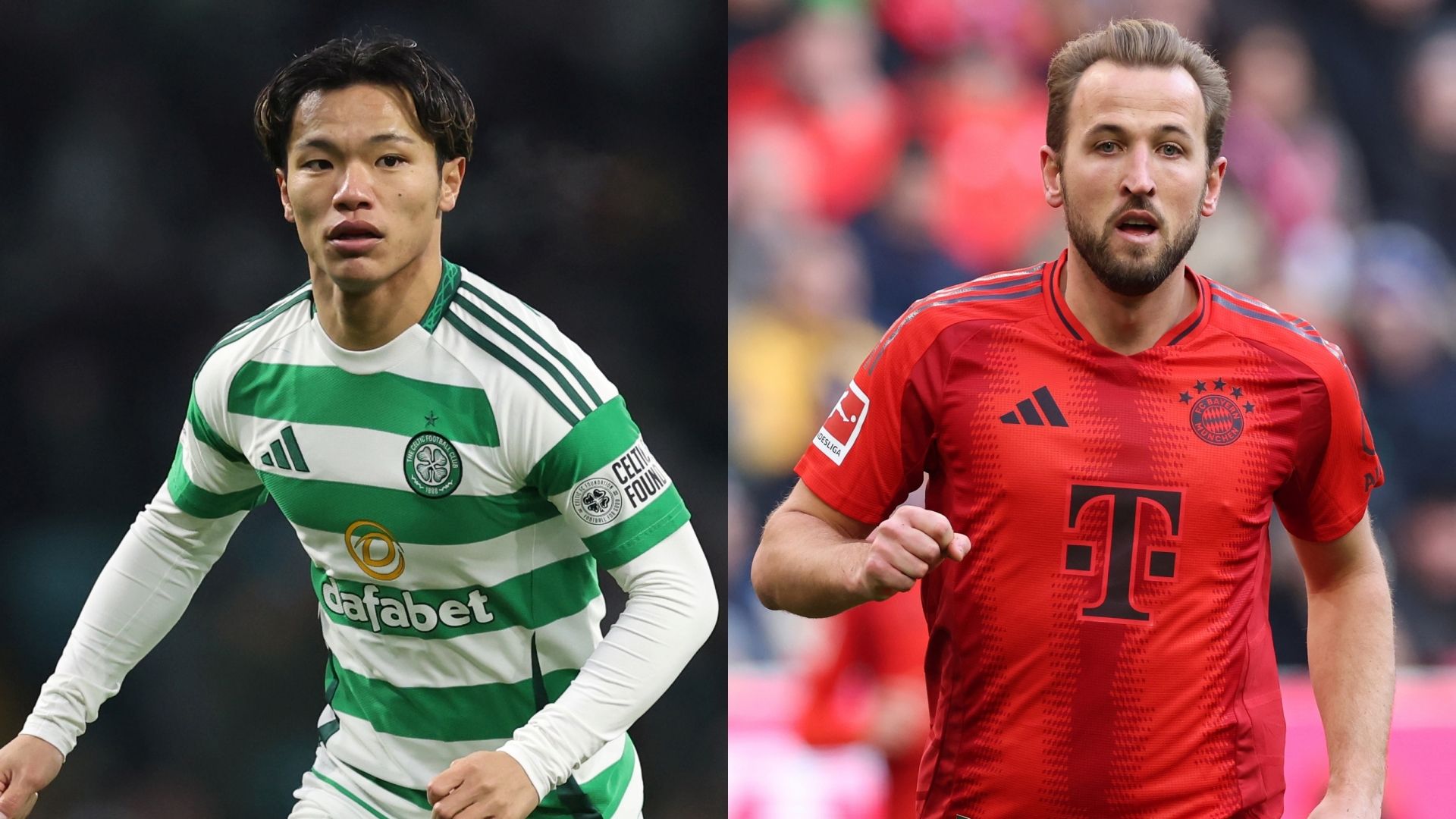 Reo Hatate Celtic Harry Kane Bayern