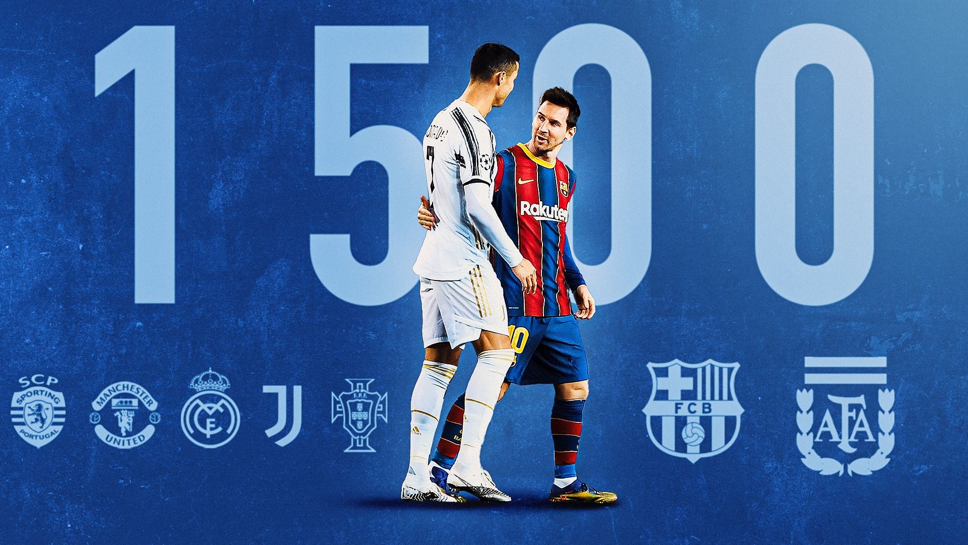 Cristiano Ronaldo Messi 1500